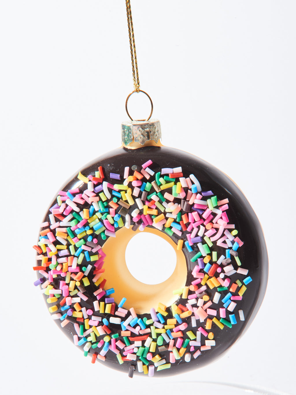 Cody Foster Chocolate Donut Ornament Frances May