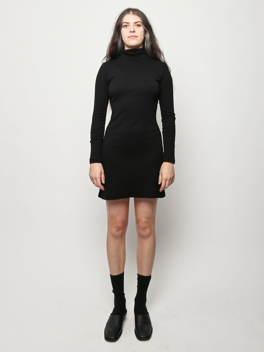 Gil Rodriguez - Black Turtleneck L/S Bellevue Mini Dress – Frances May