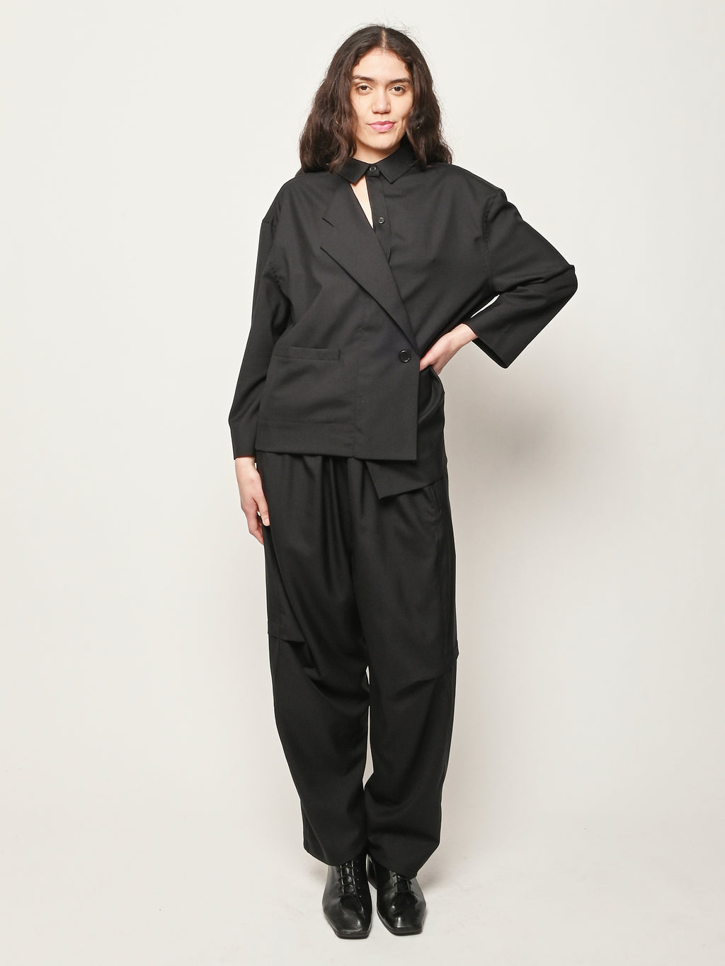 ジャケット・アウター HENRIK VIBSKOV BLACK FIELD JACKET Henrik Vibskov - Tropical Black Sjacket – Frances May