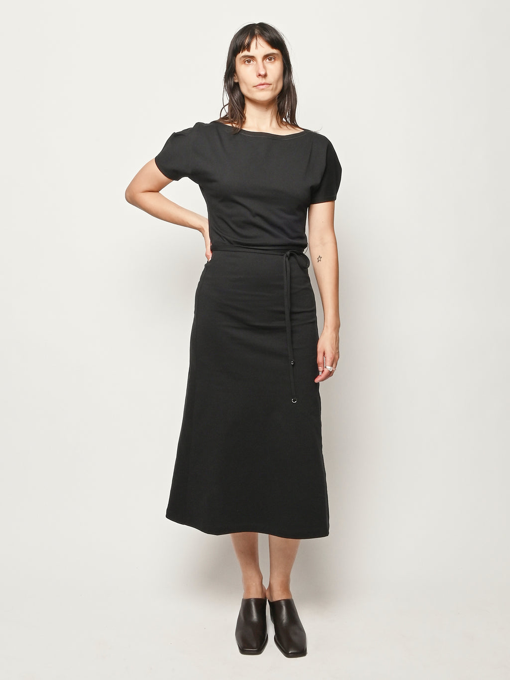 LEMAIRE - Black Belted Dress – Frances May