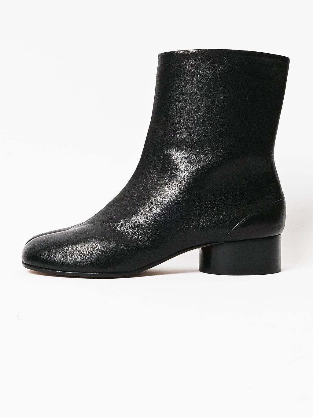 Maison Margiela - Black Low-Heel Tabi Boots – Frances May