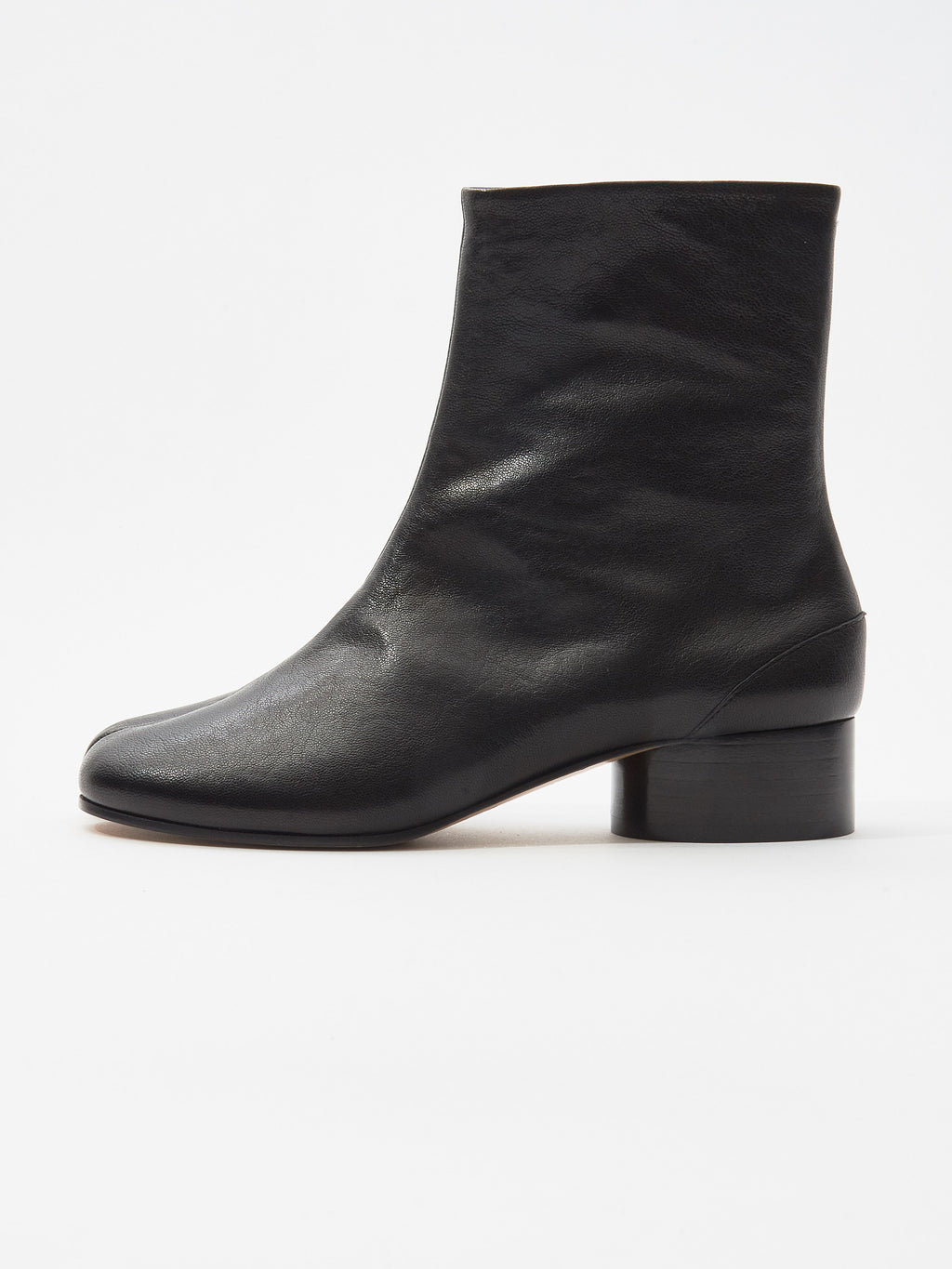 Maison Margiela tabiブーツ 37.5 黒 裏張り済み maison-margiela-black-low-heel