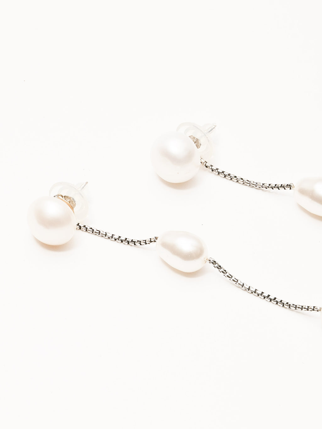 アクセサリー Sophie Buhai MEDIUM PEARL DROP EARRINGS Sophie Buhai - Small Silver Pearl Drop Earrings – Frances May