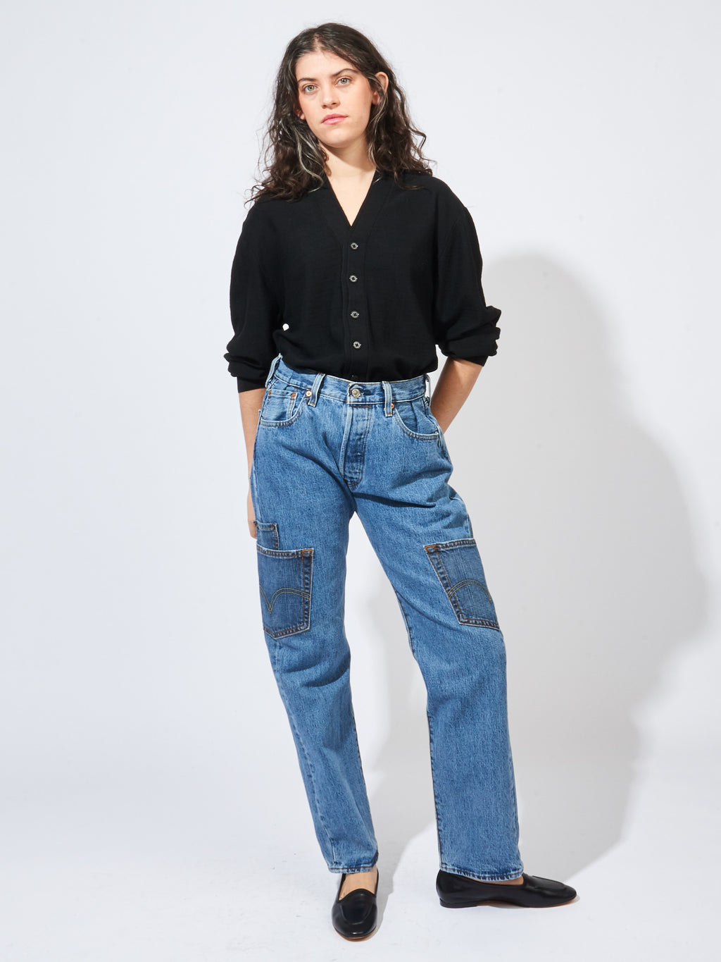 Maryam Nassir Zadeh Denim Thistle Jeans Frances May