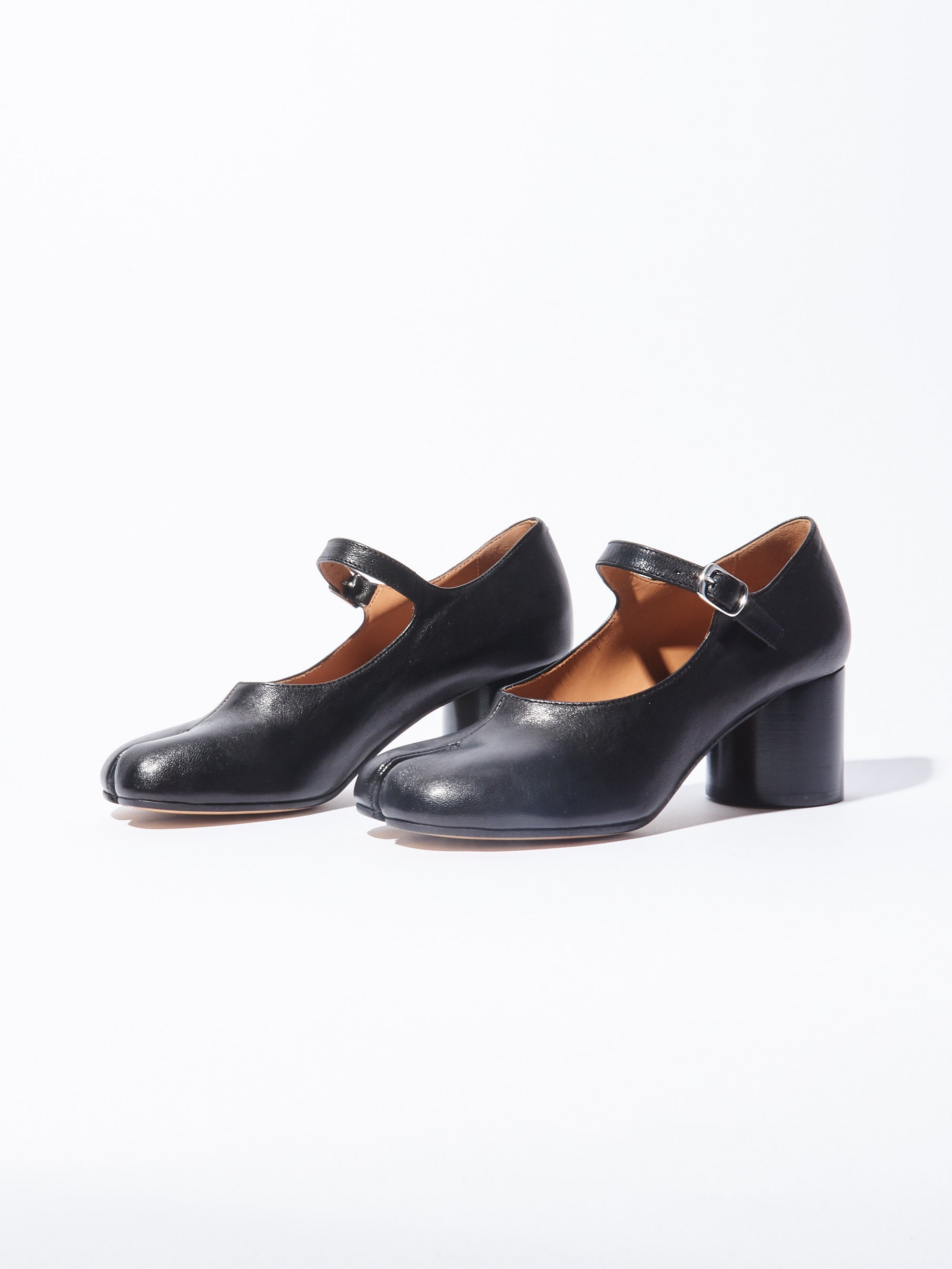 Maison Margiela Black Tabi Mary-Janes – Frances May