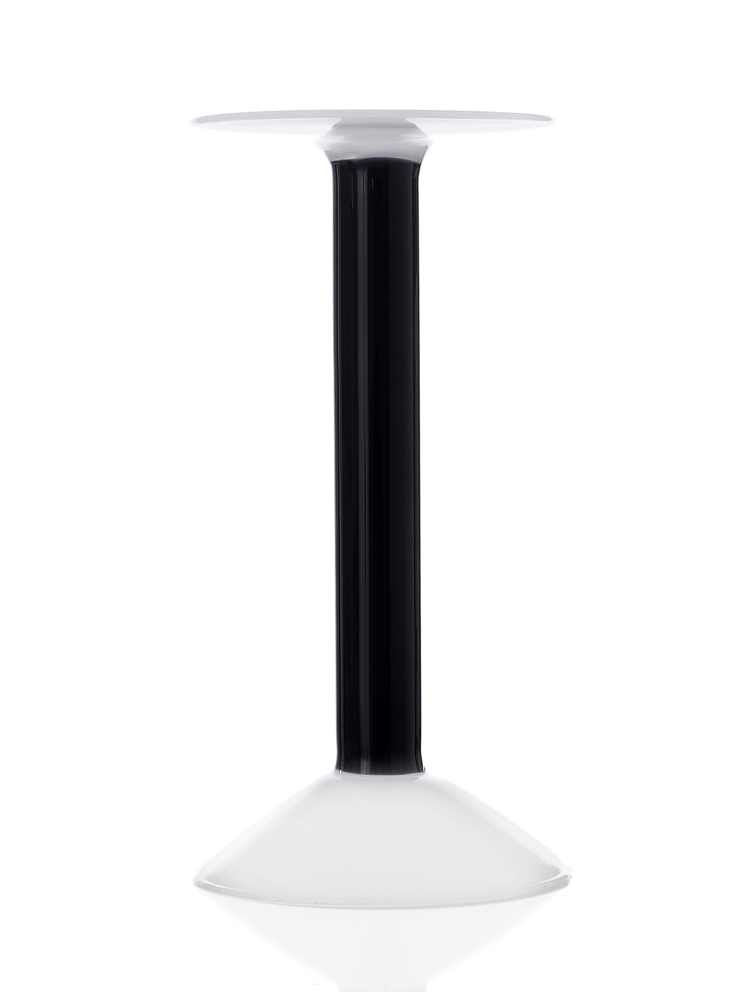White/Black Candleholder