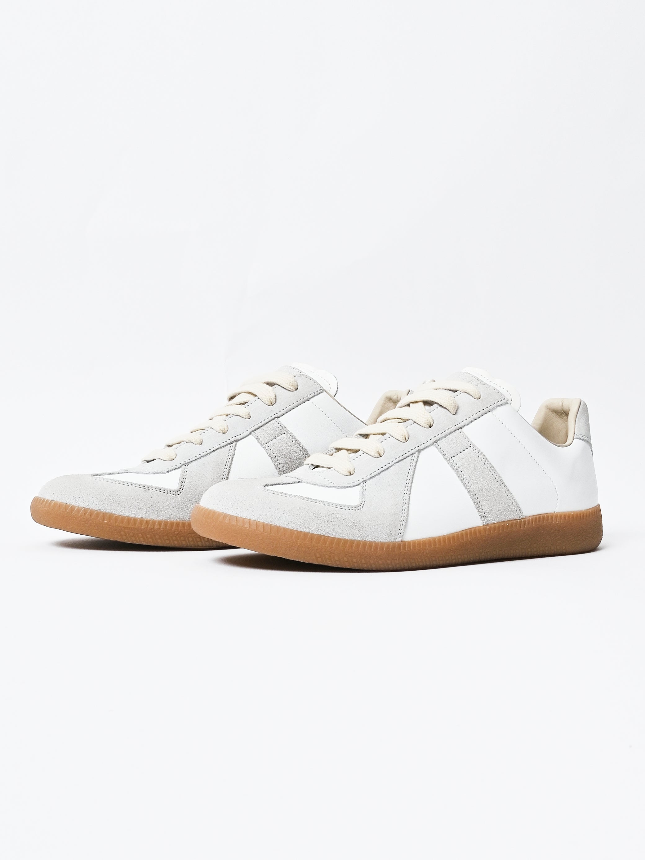 スニーカー Maison margiela replica sneaker Maison Margiela - White Replica Sneakers – Frances May