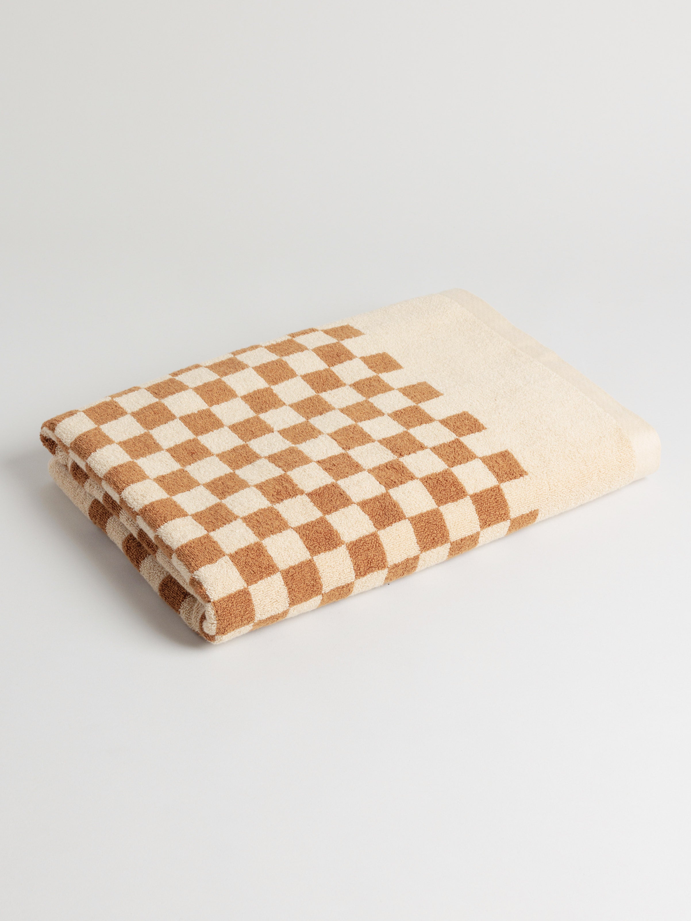 Cedar/Sand Roman Pool Towel - Thumbnail 3