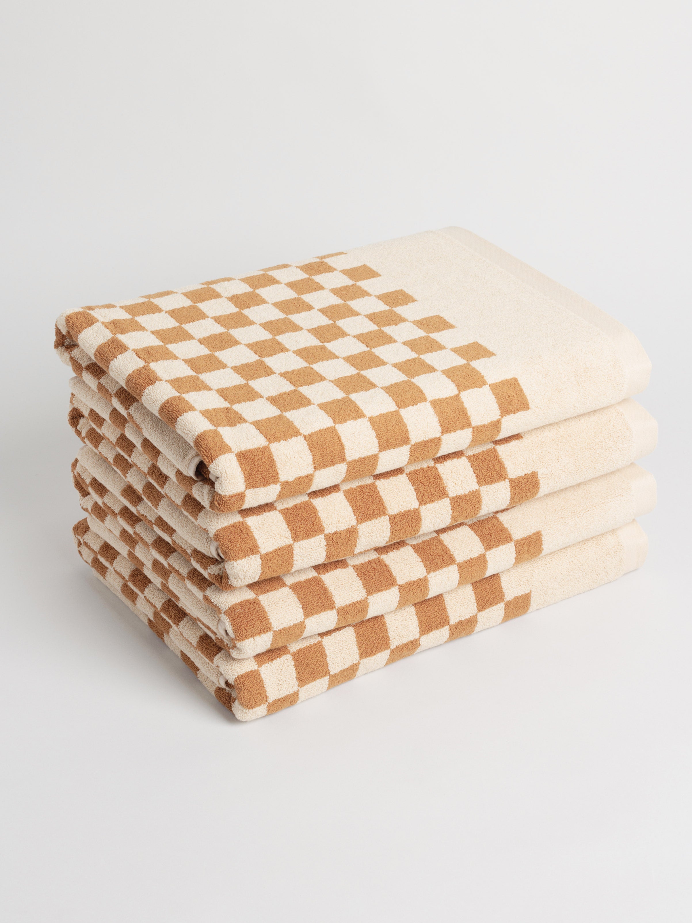 Cedar/Sand Roman Pool Towel - Thumbnail 4