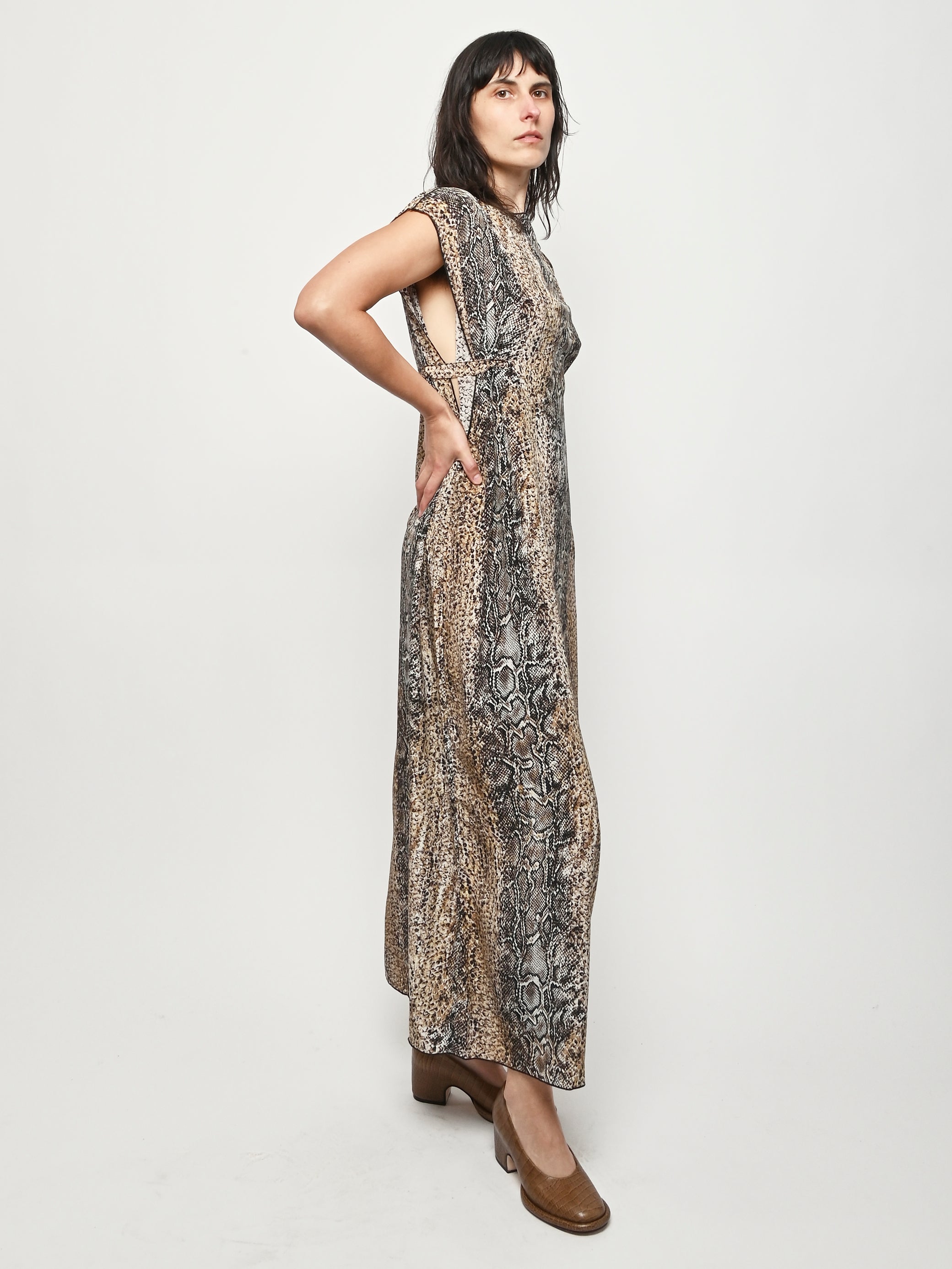 Baserange - Snake Rema Dress – Frances May