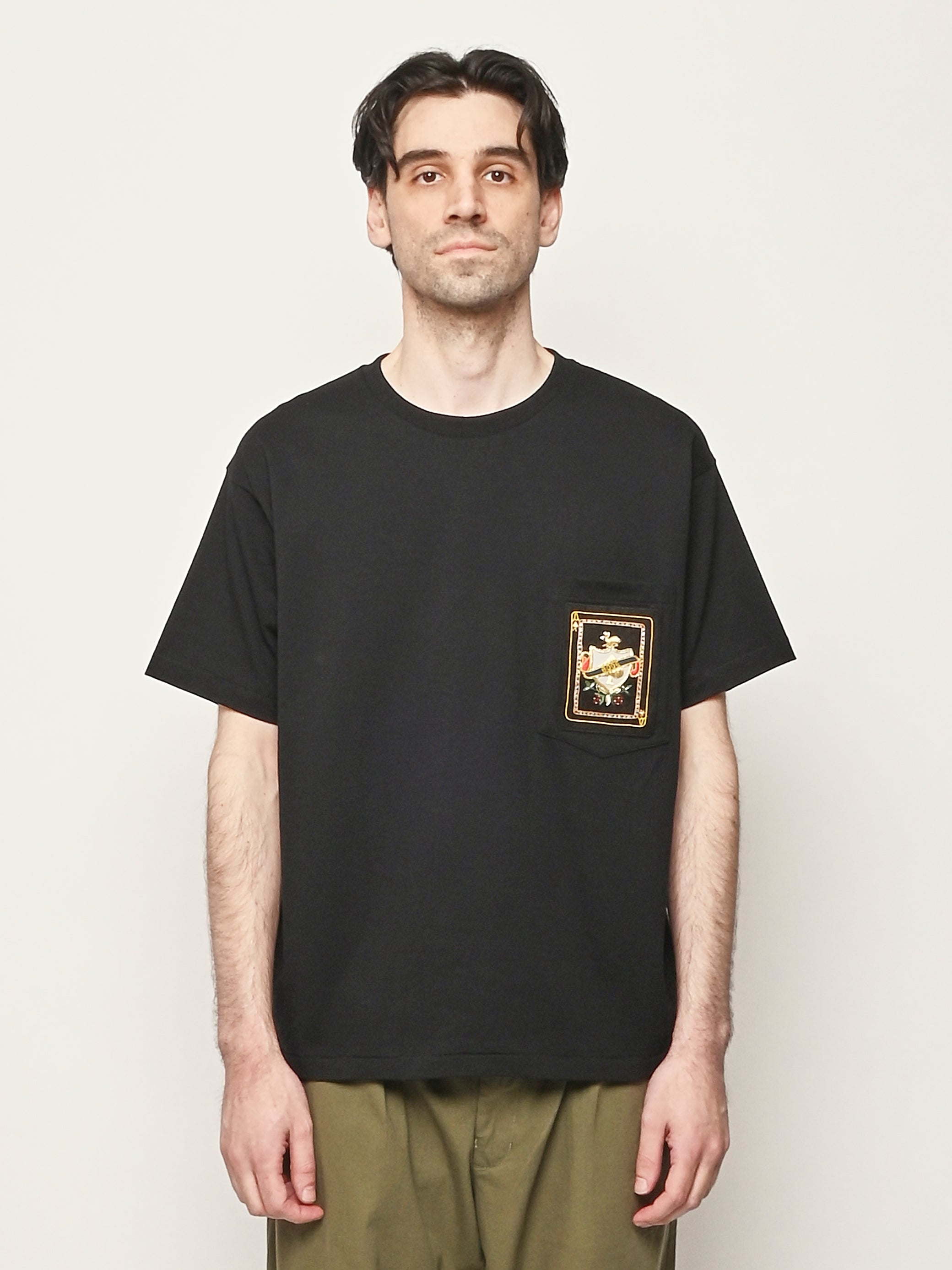 Bode - Black Bullion Card Tee – Frances May