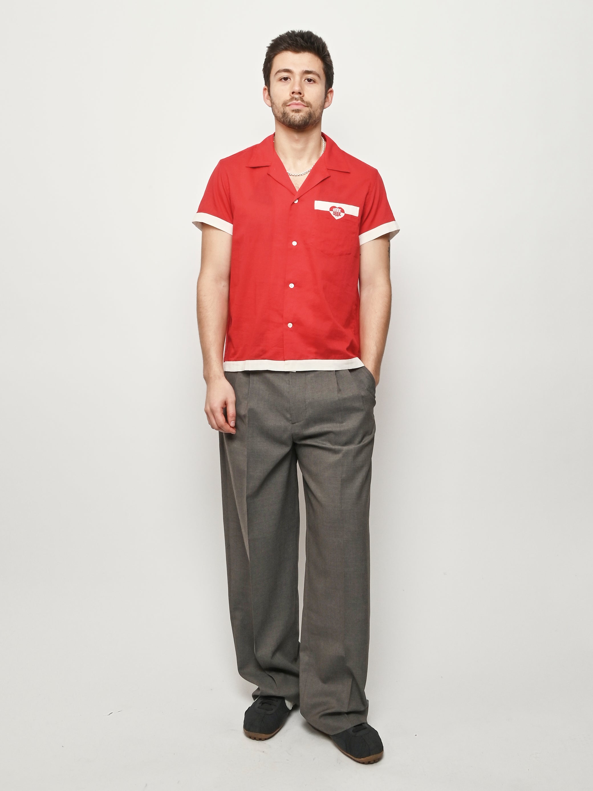 Bode - Red/White Heart Deco S/S Shirt – Frances May