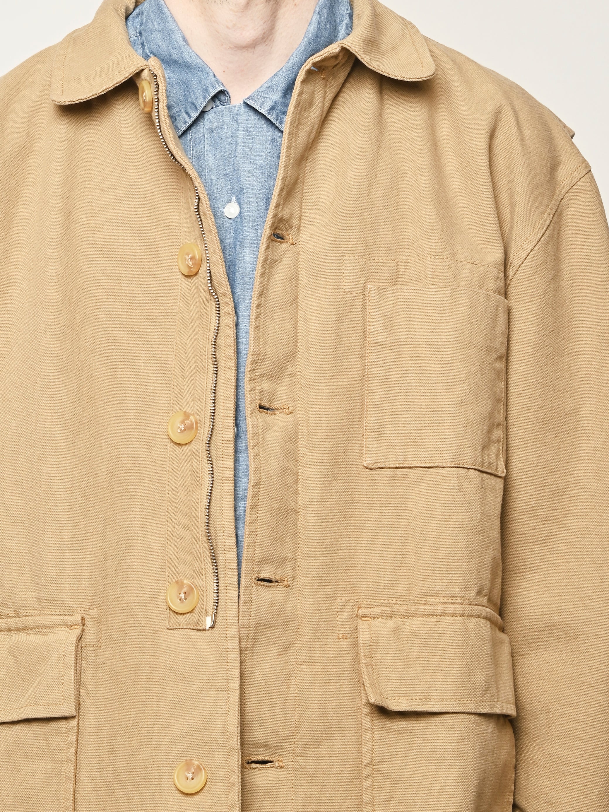 Carter Young - Honey Sil Utility Jacket – Frances May