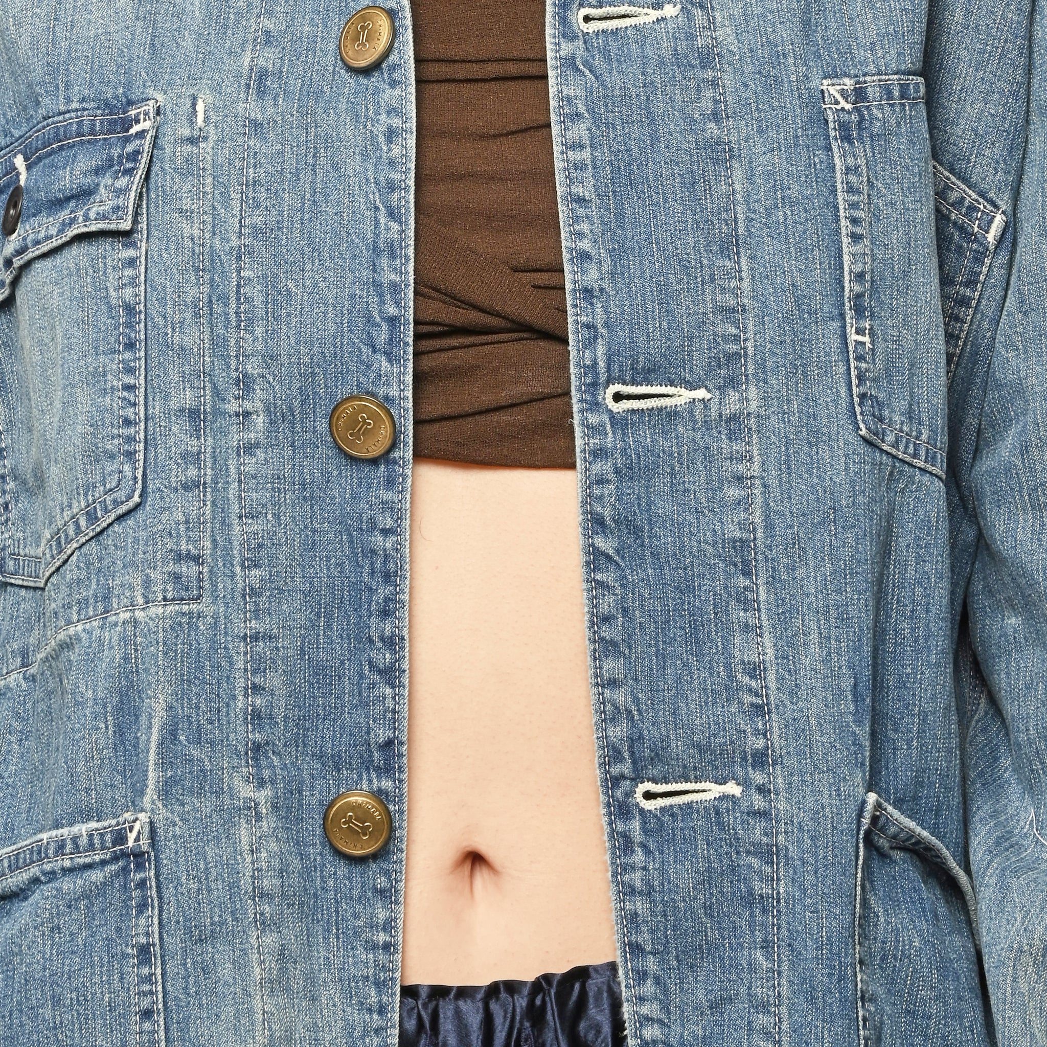 Chimala - Light Vintage Denim Short Chore Jacket – Frances May