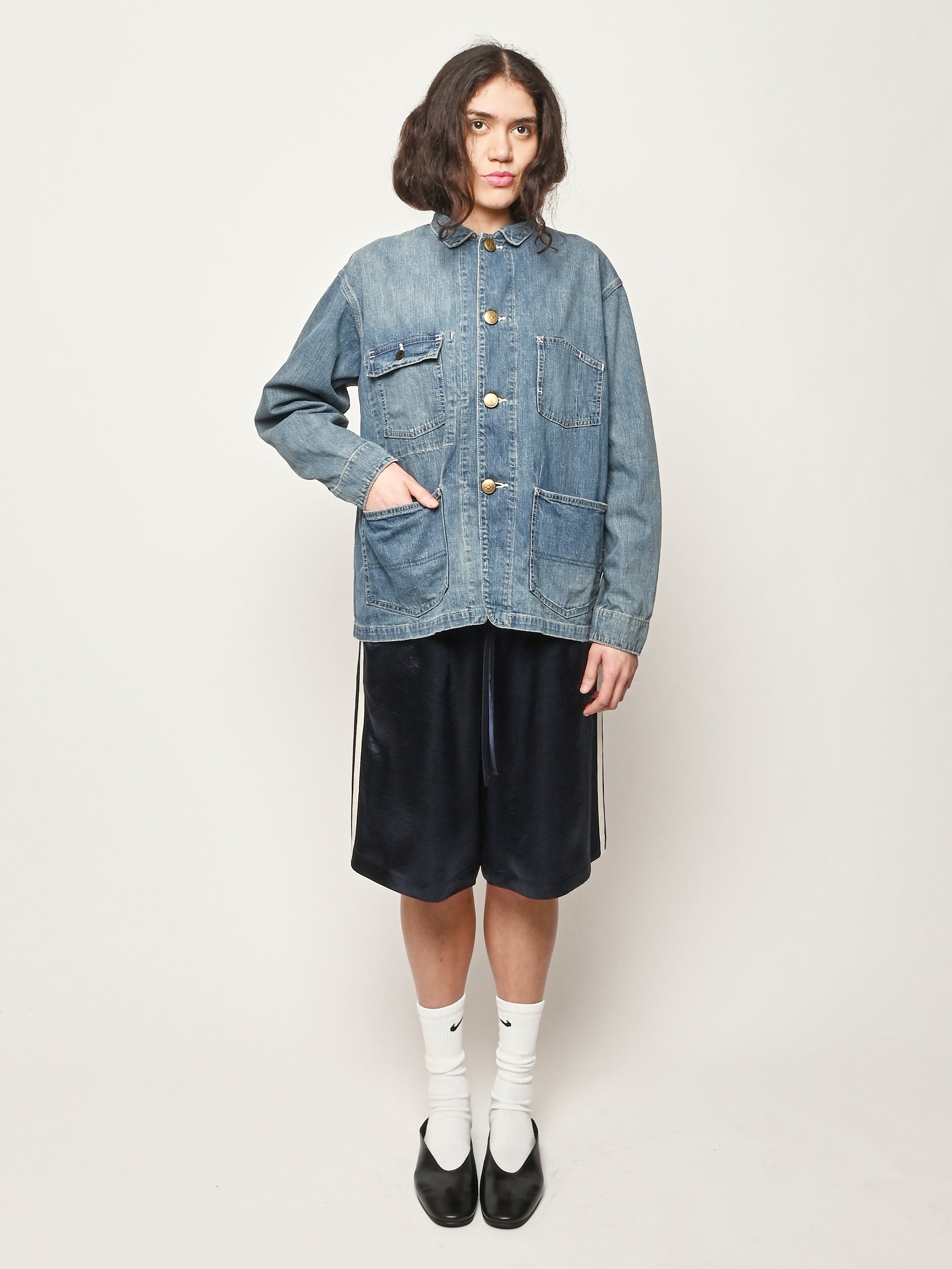 Chimala - Light Vintage Denim Short Chore Jacket – Frances May
