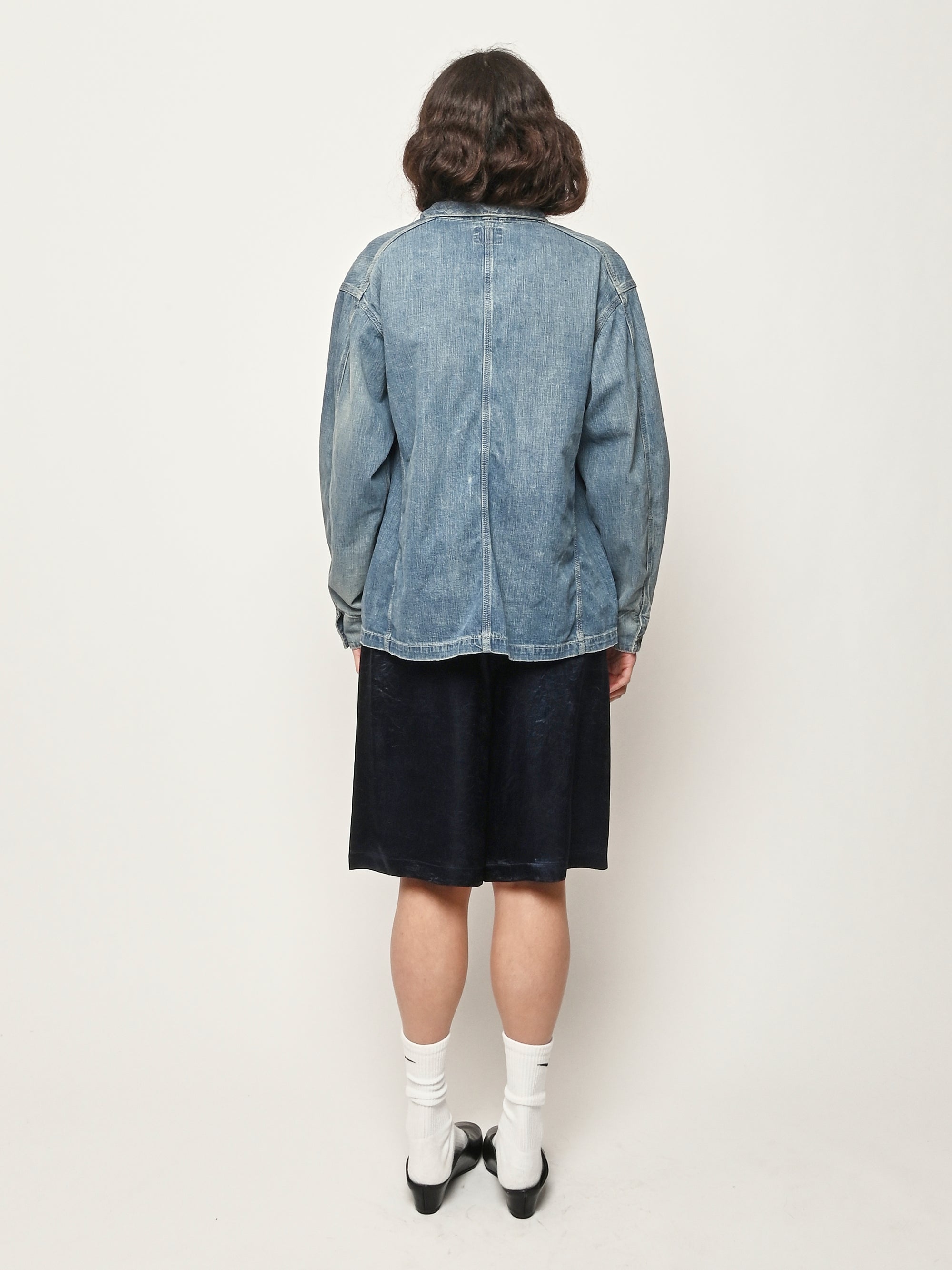 Chimala - Light Vintage Denim Short Chore Jacket – Frances May