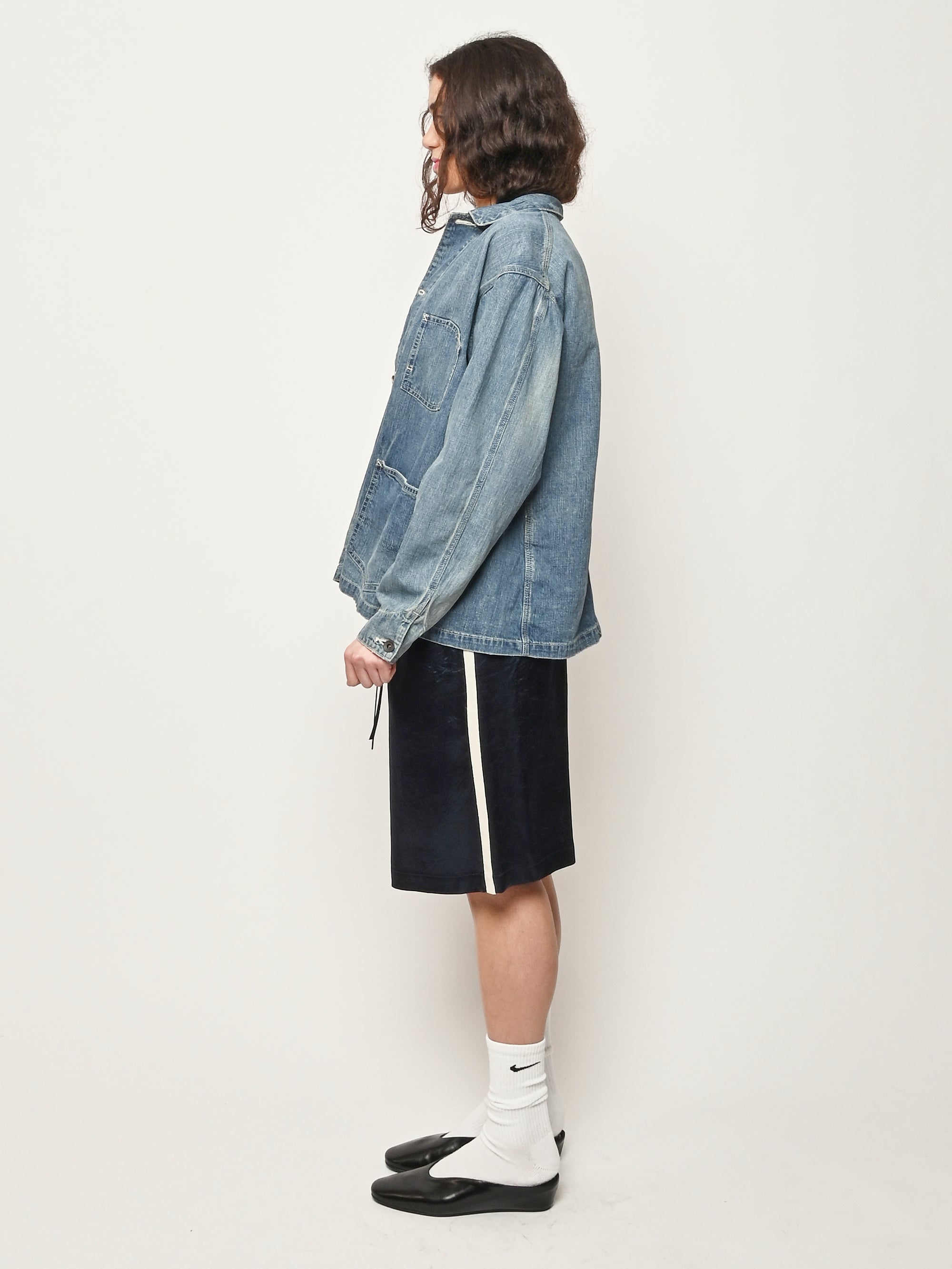 Chimala - Light Vintage Denim Short Chore Jacket – Frances May