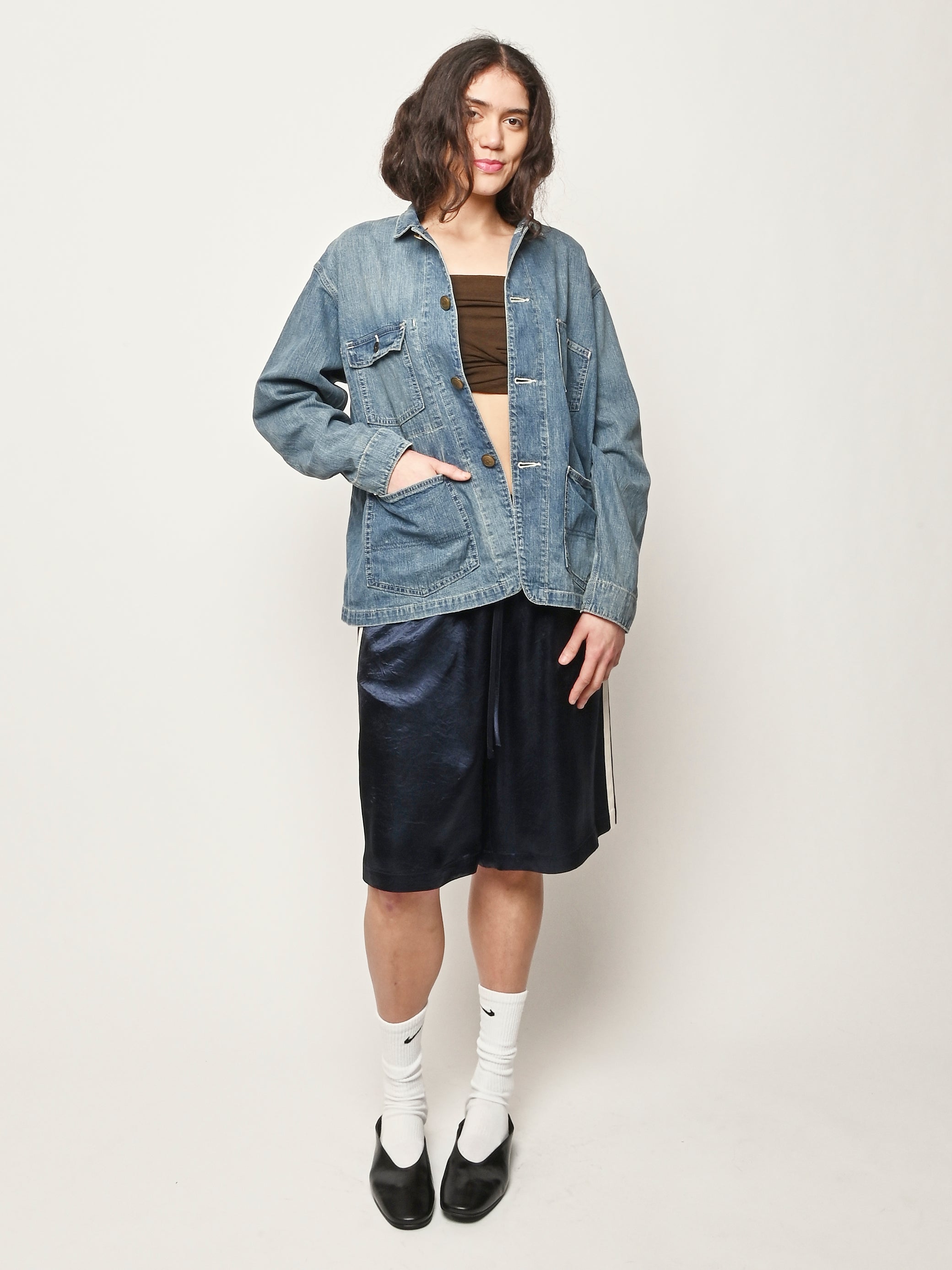 Chimala - Light Vintage Denim Short Chore Jacket – Frances May
