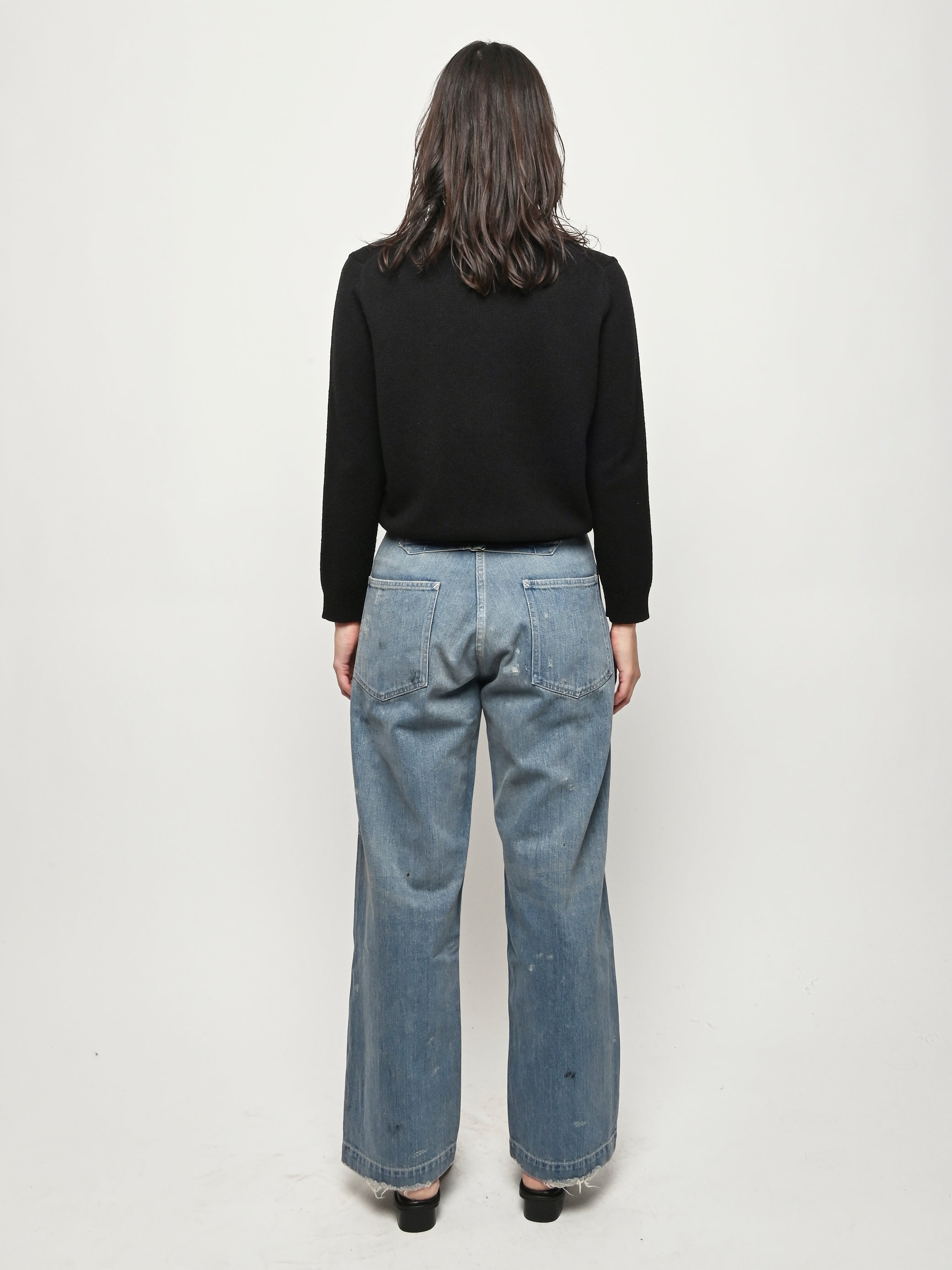 Chimala - Light Vintage US Army Style Denim Trousers (R) – Frances May