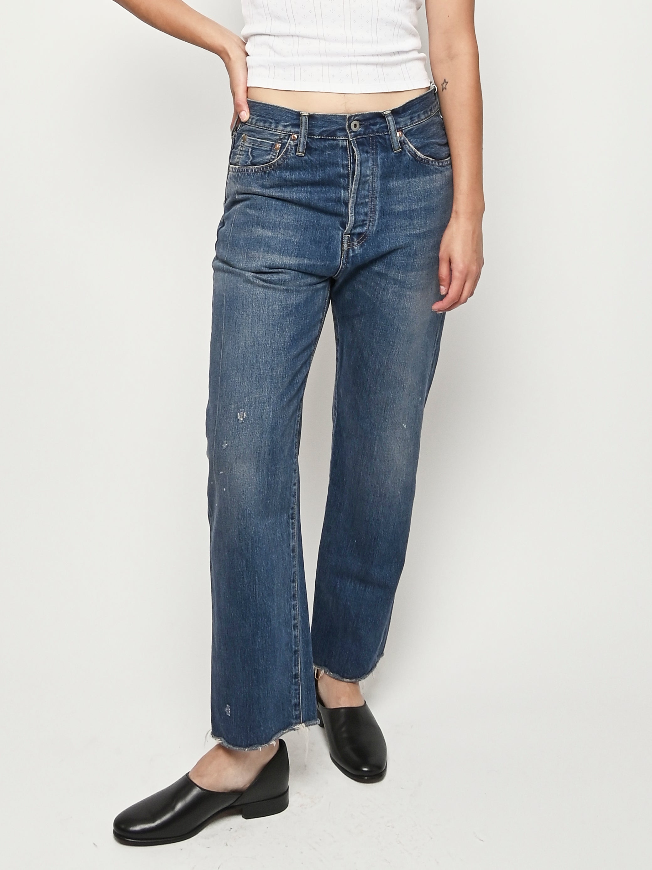 パンツ 【chimala/チマラ】DENIM VINTAGE ANKLE CUT