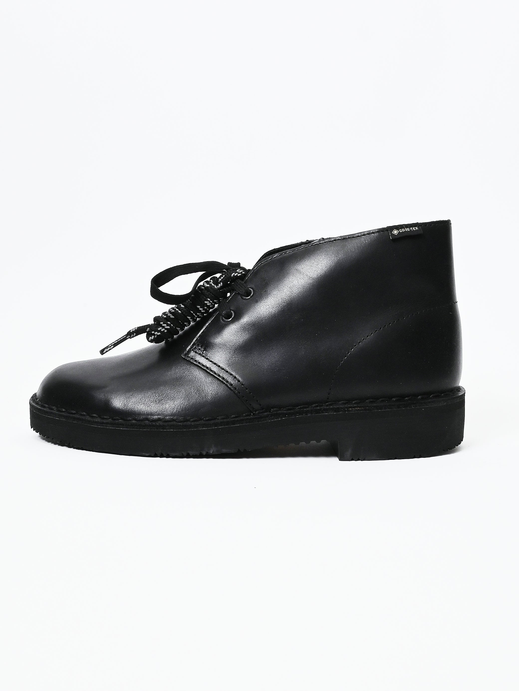 Clarks - Black Leather GTX Desert Boot – Frances May