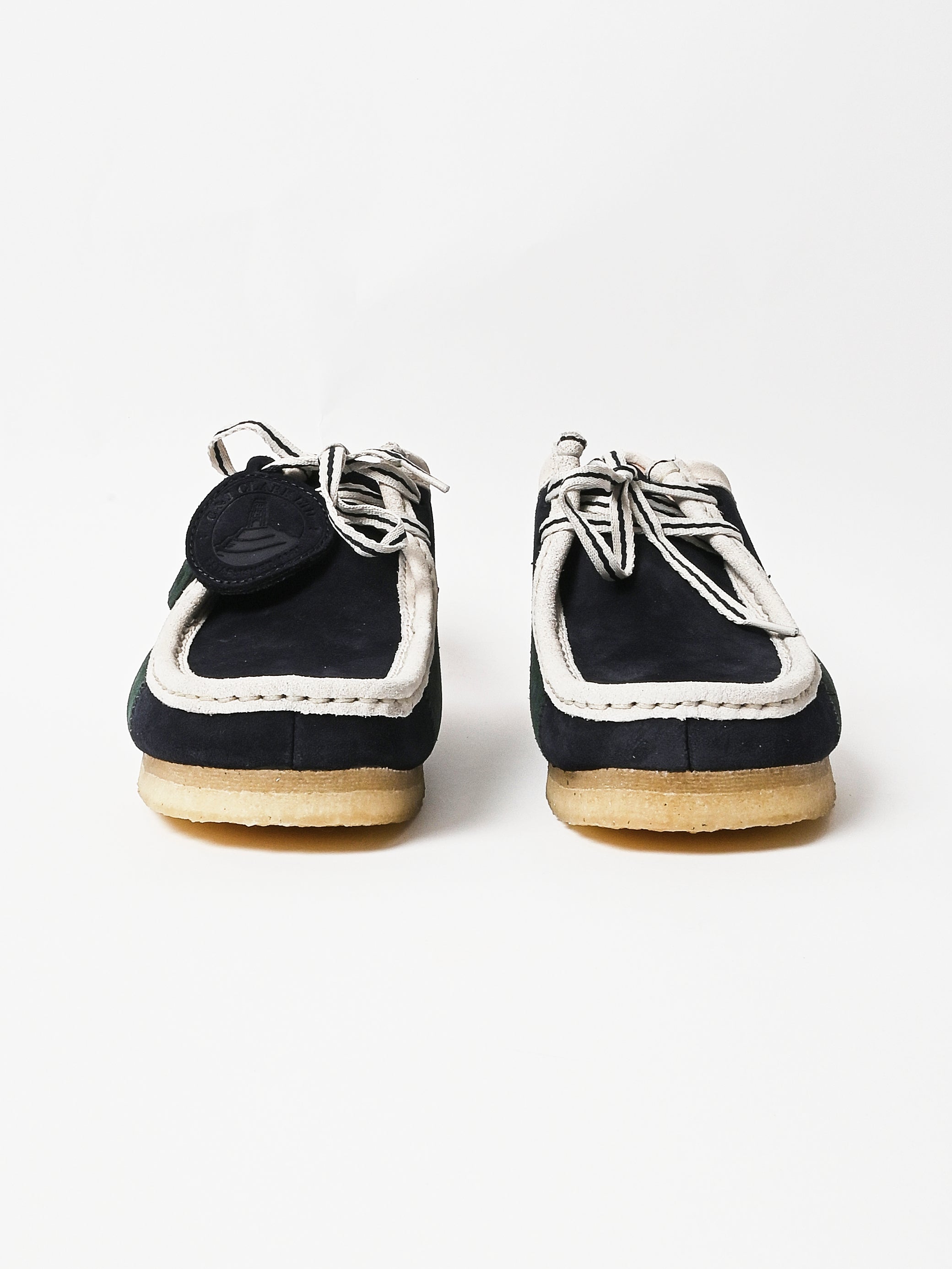 Clarks - Blue/Green Stripe Wallabee – Frances May