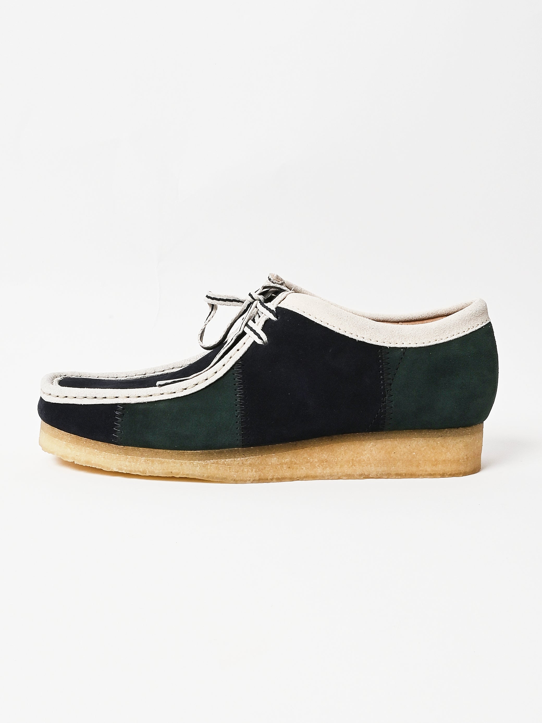 Clarks - Blue/Green Stripe Wallabee – Frances May