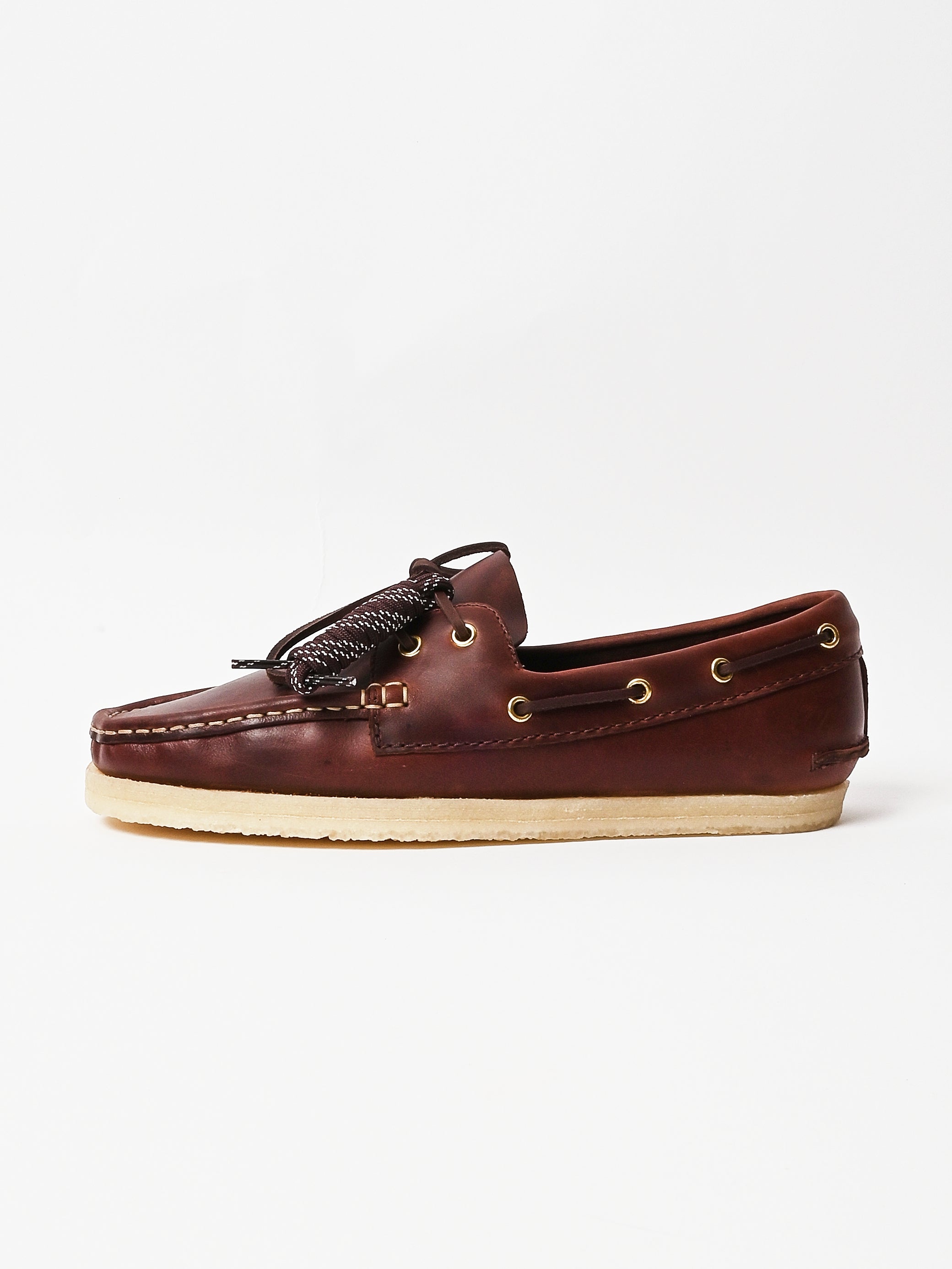 Clarks - British Tan Leather Godney Boat – Frances May
