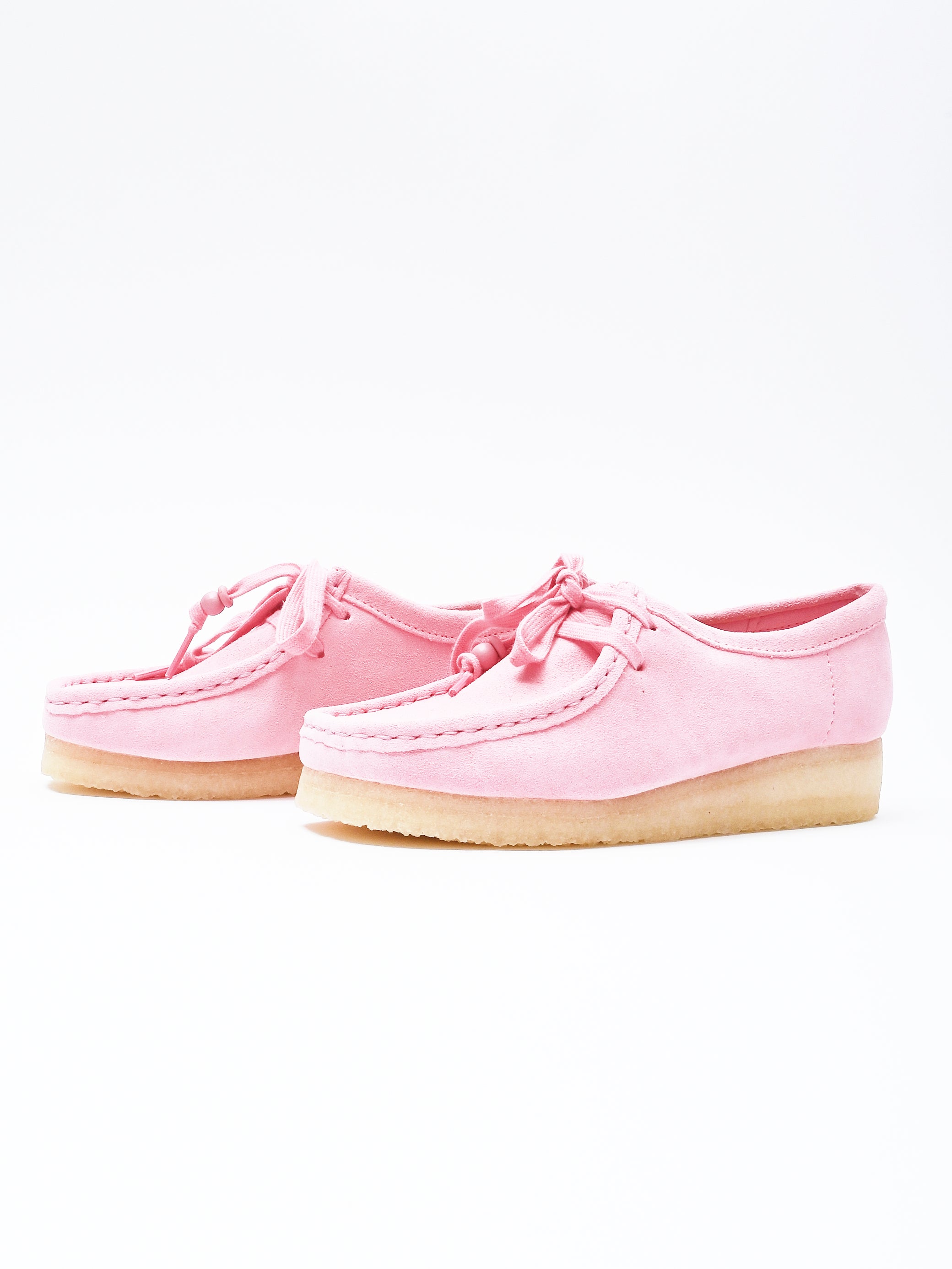 Clarks - Candy Pink Suede Wallabee – Frances May