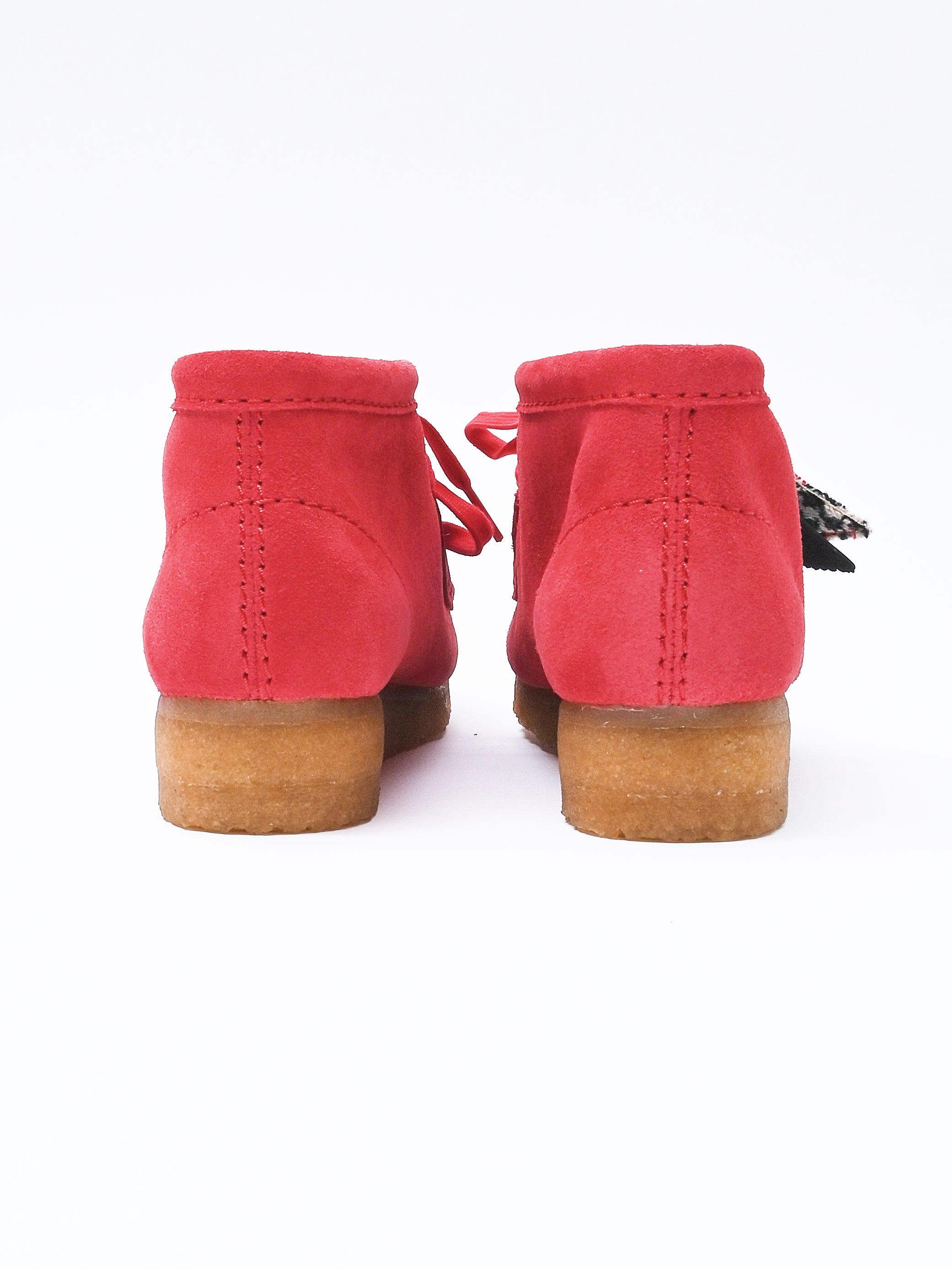 Clarks - Red Suede Wallabee Boot – Frances May