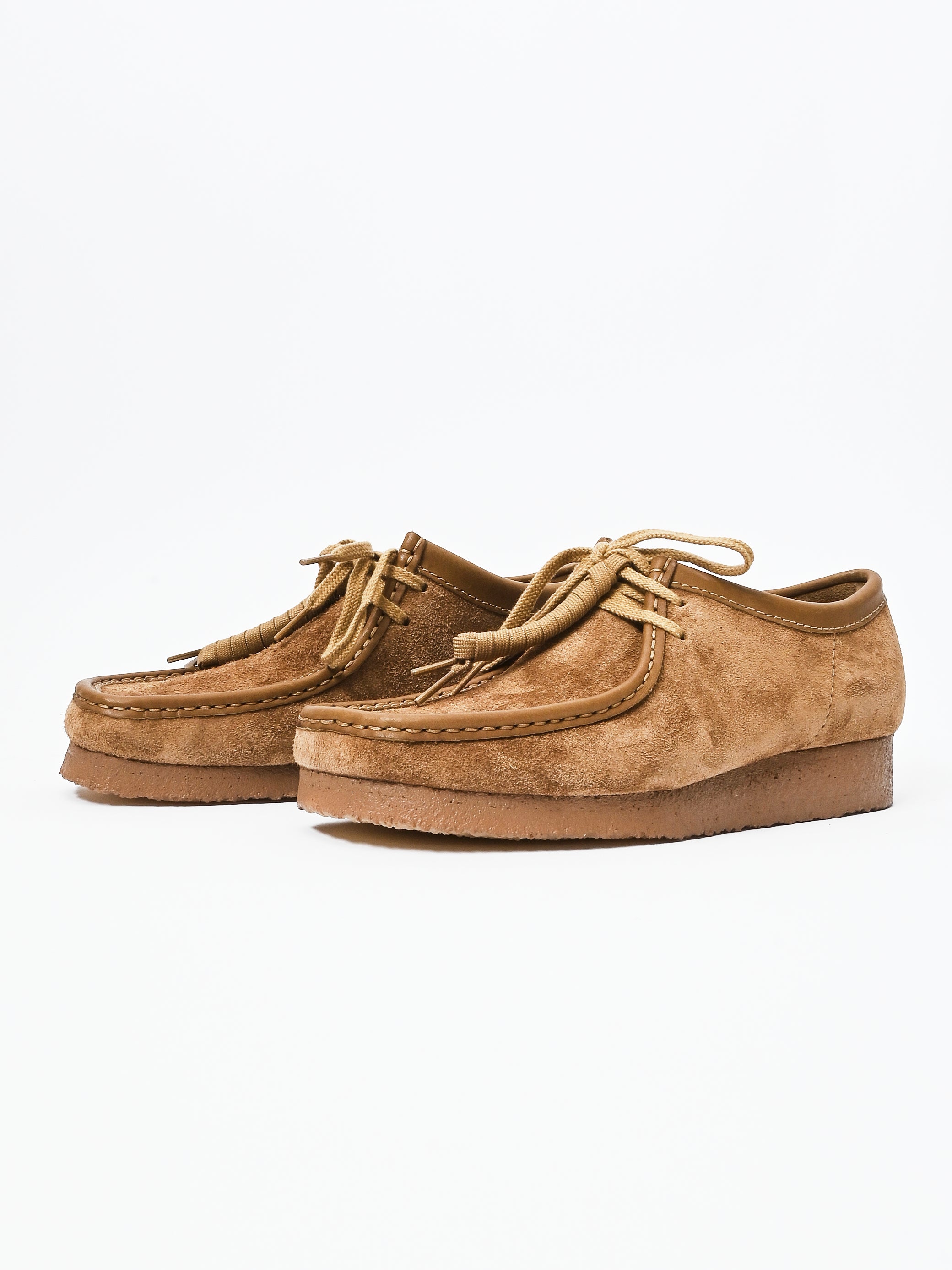 Clarks - Tan Suede Wallabee – Frances May