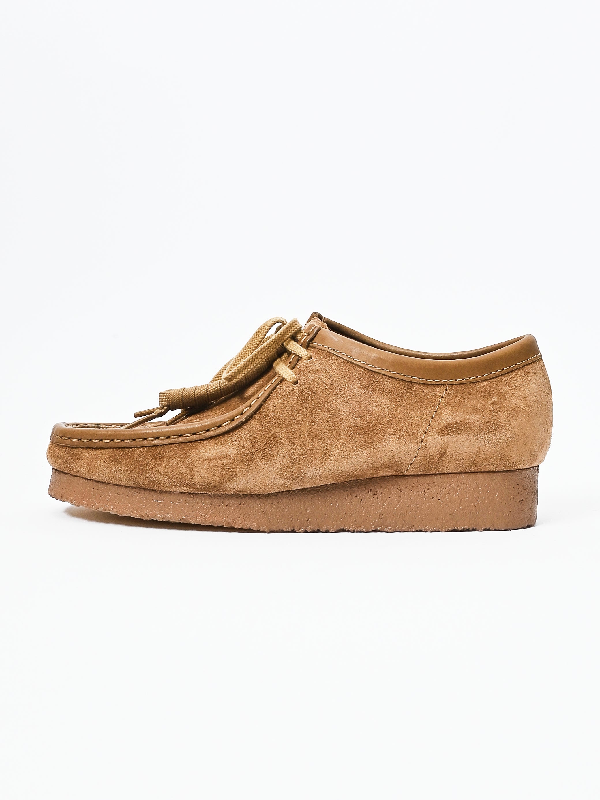 Clarks - Tan Suede Wallabee – Frances May