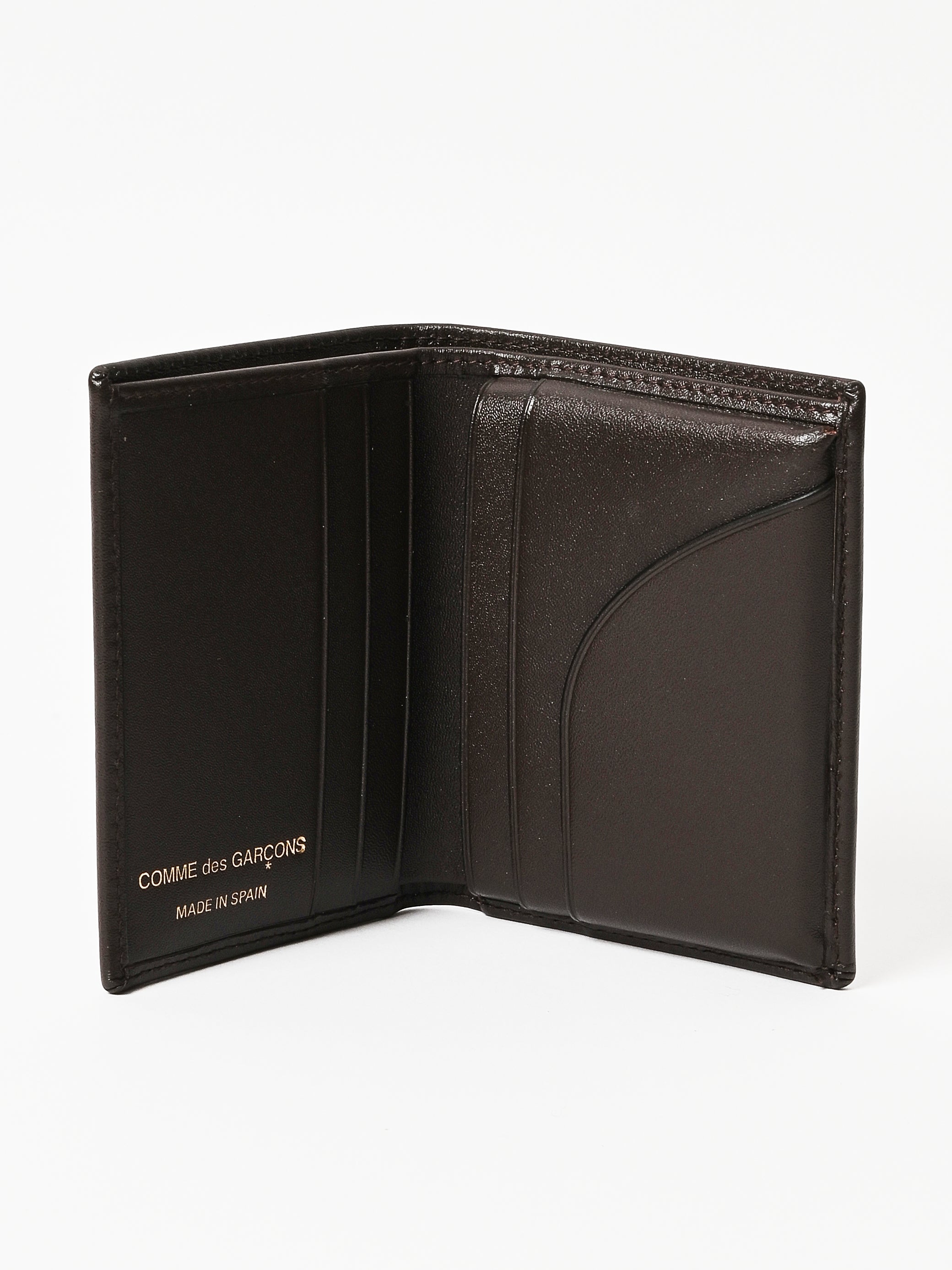 Comme Des Garçons - Brown Classic Bifold Wallet – Frances May