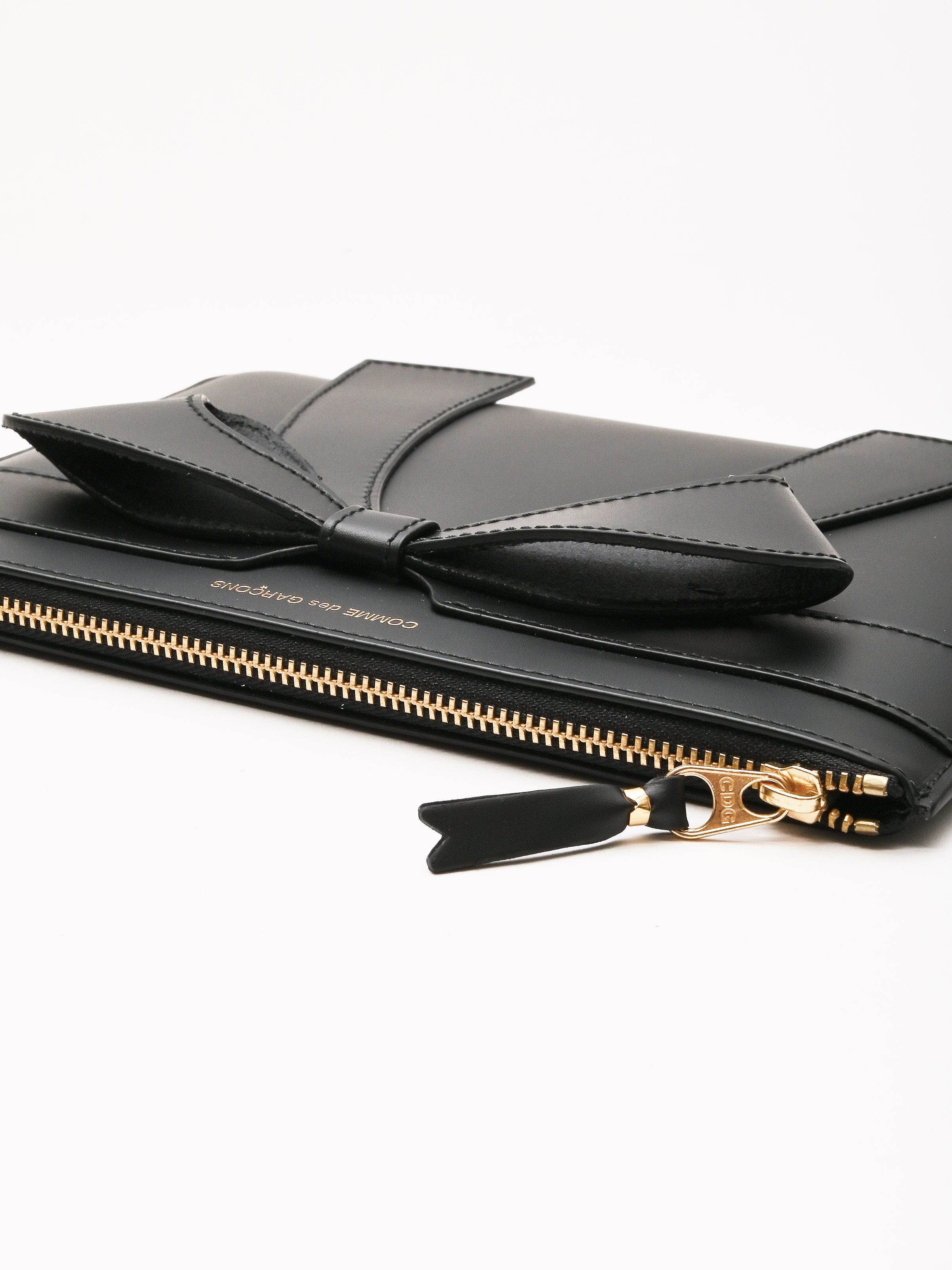 COMME des GARCONS BIGBOWケース BLACK Comme Des Garçons - Large Black Big Bow Pouch – Frances May