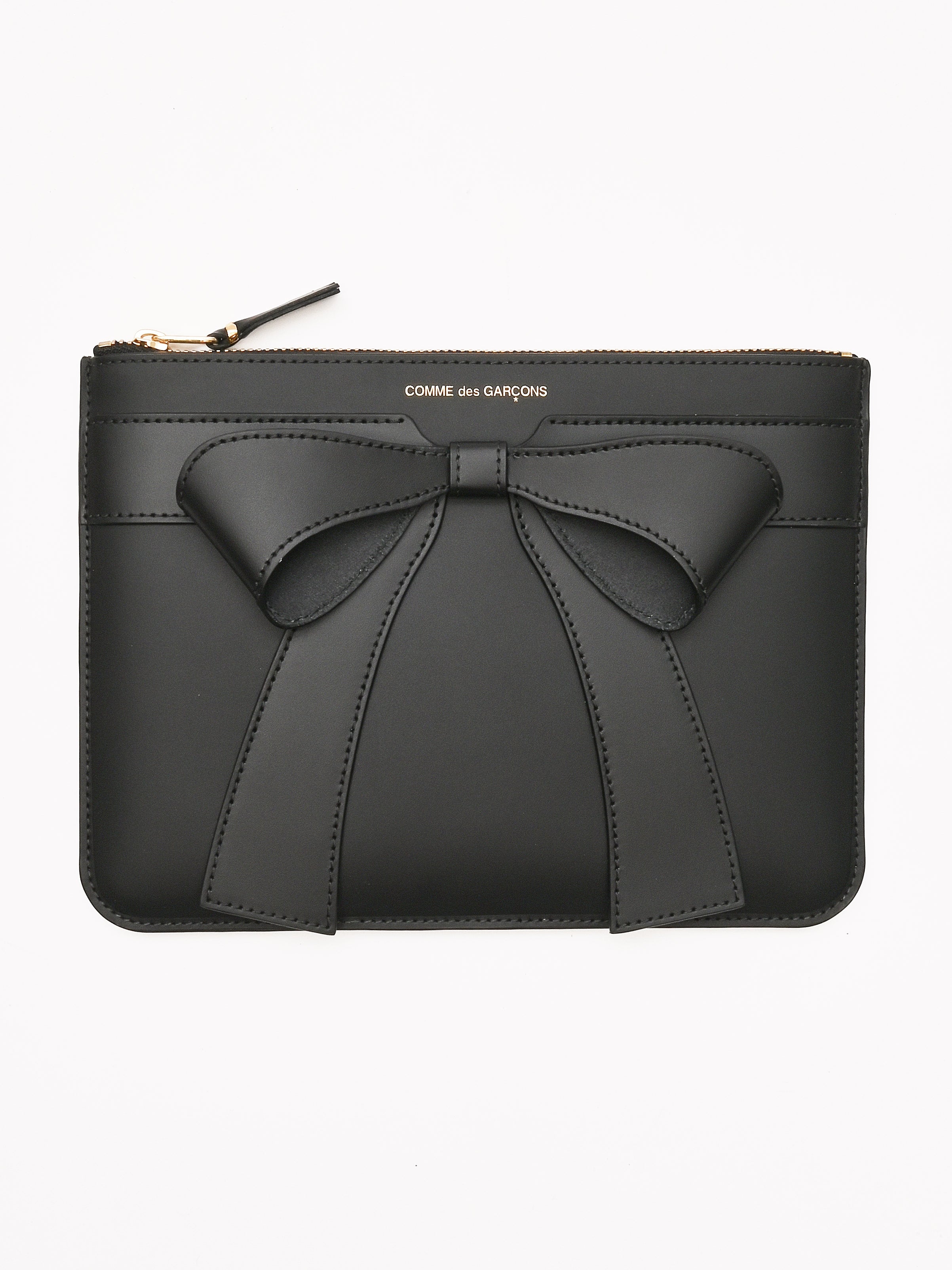 COMME des GARCONS BIGBOWケース BLACK Comme Des Garçons - Large Black Big Bow Pouch – Frances May