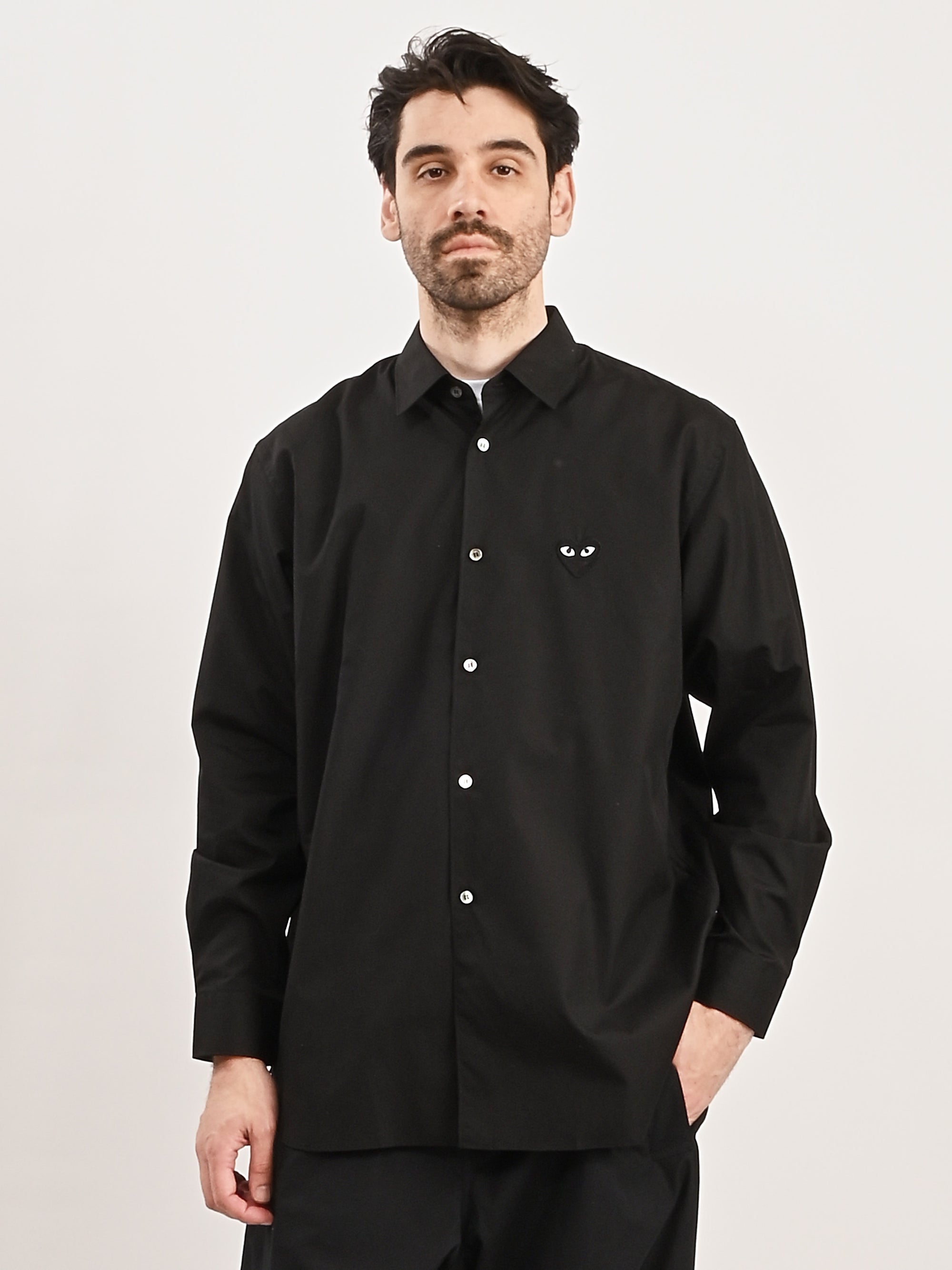 Black/Black Heart L/S Shirt Black/Black Heart L/S Shirt