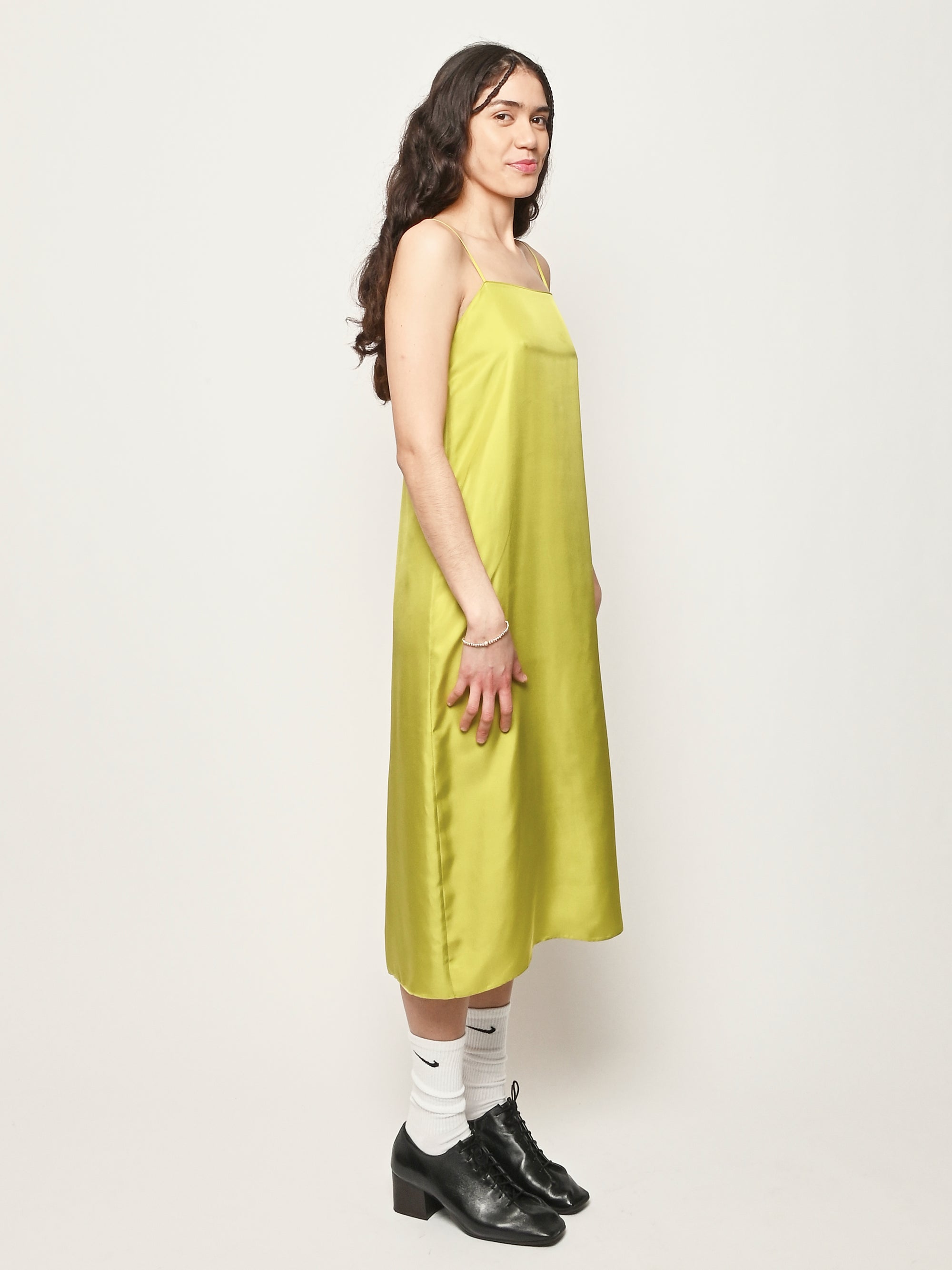 Comme Si - Chartreuse Everyday Dress L Comme Si - Chartreuse Everyday Dress L