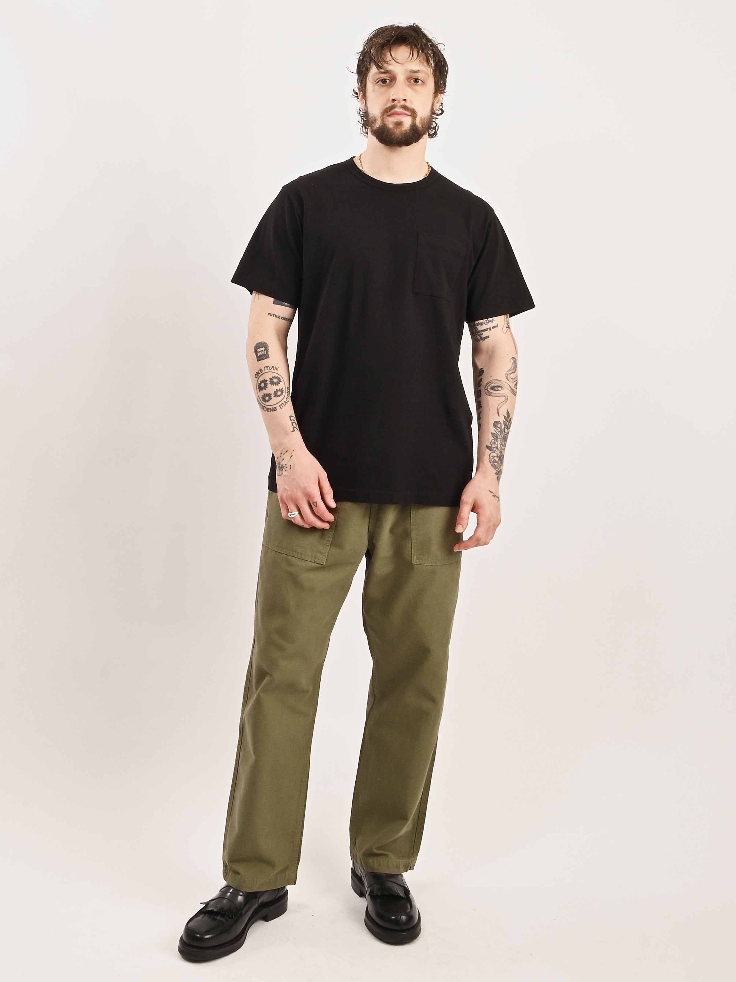 Dehen 1920 - Black Single Pocket Tee – Frances May