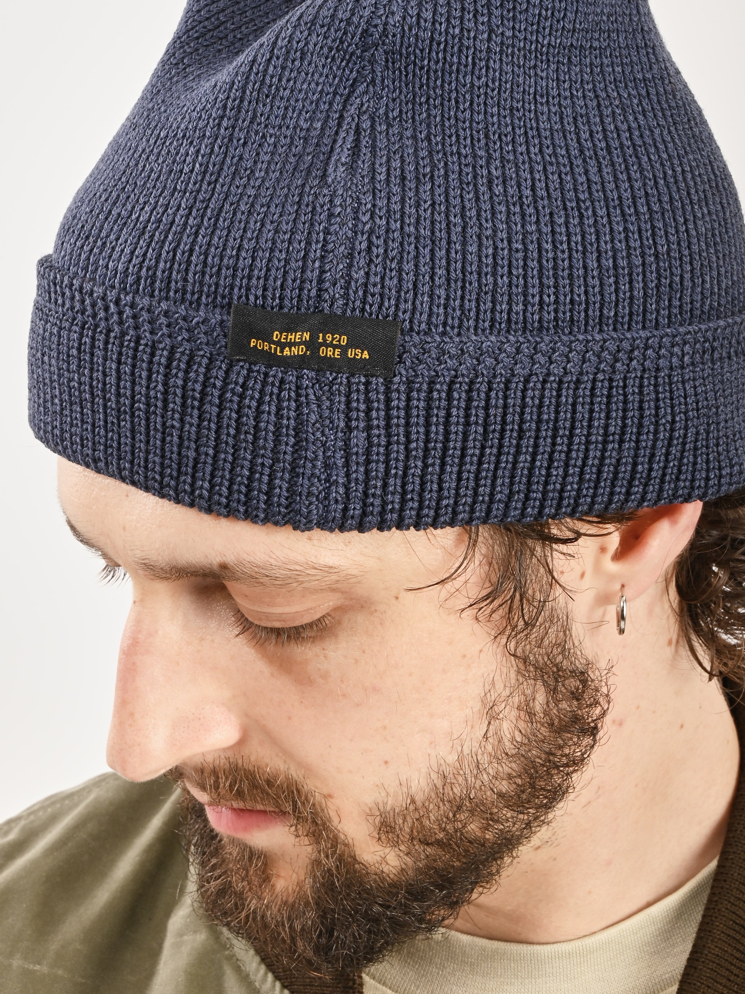 Dehen 1920 - Centennial Blue Wool Knit Watch Cap – Frances May