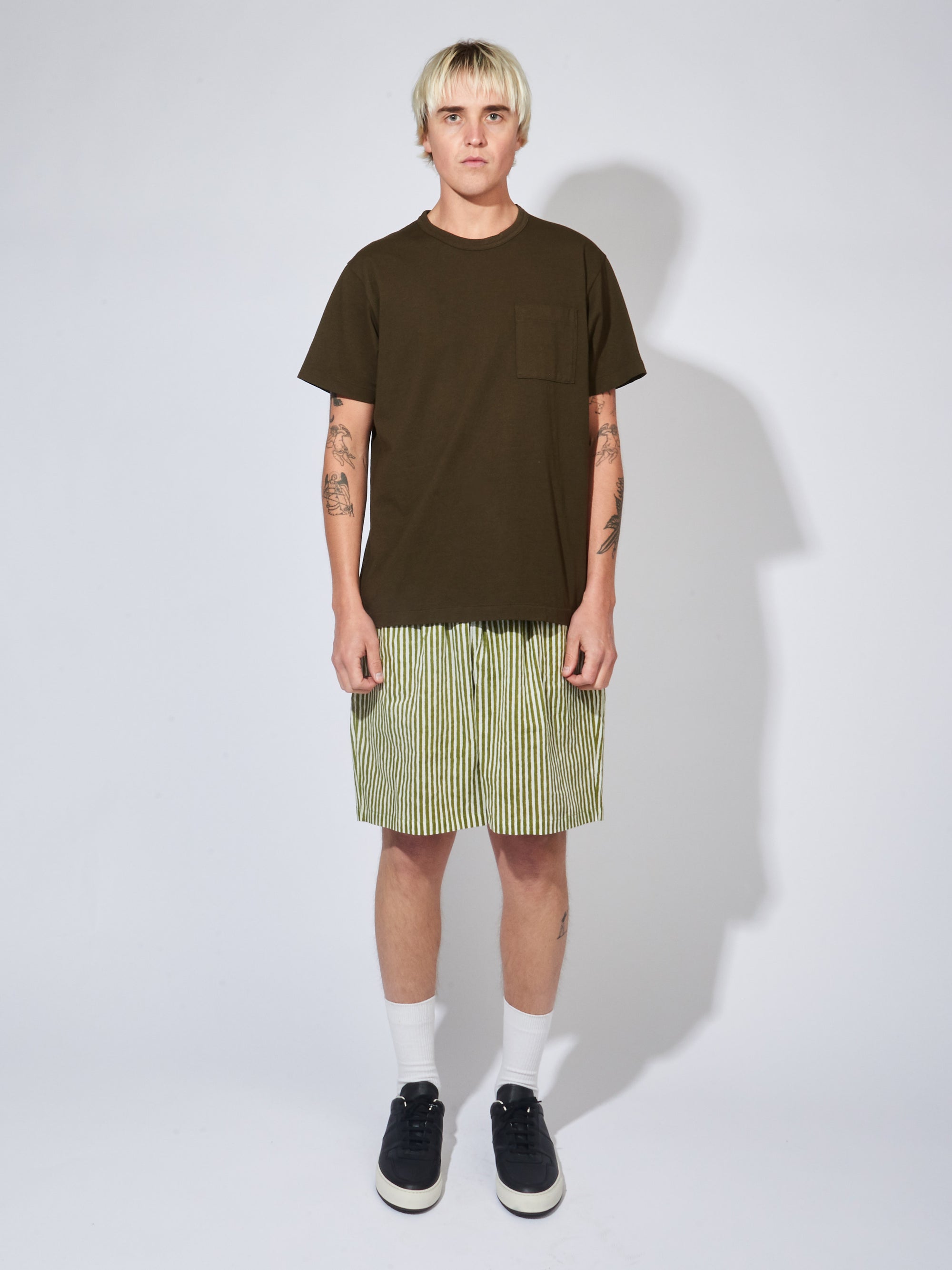 Selected Homme oversized t-shirt in heavy cotton black - BLACK