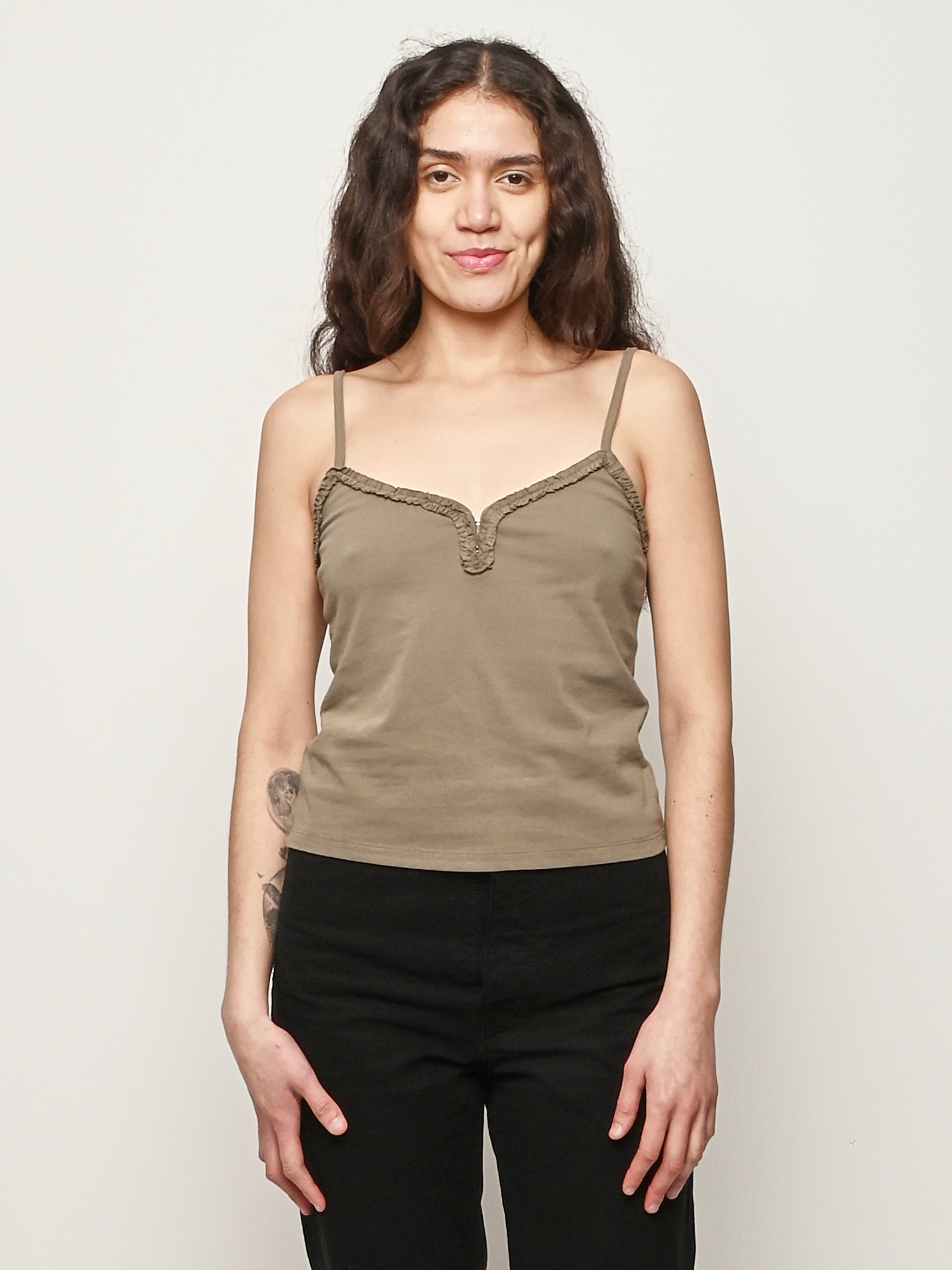Deiji Studios - Khaki Clasp Singlet – Frances May