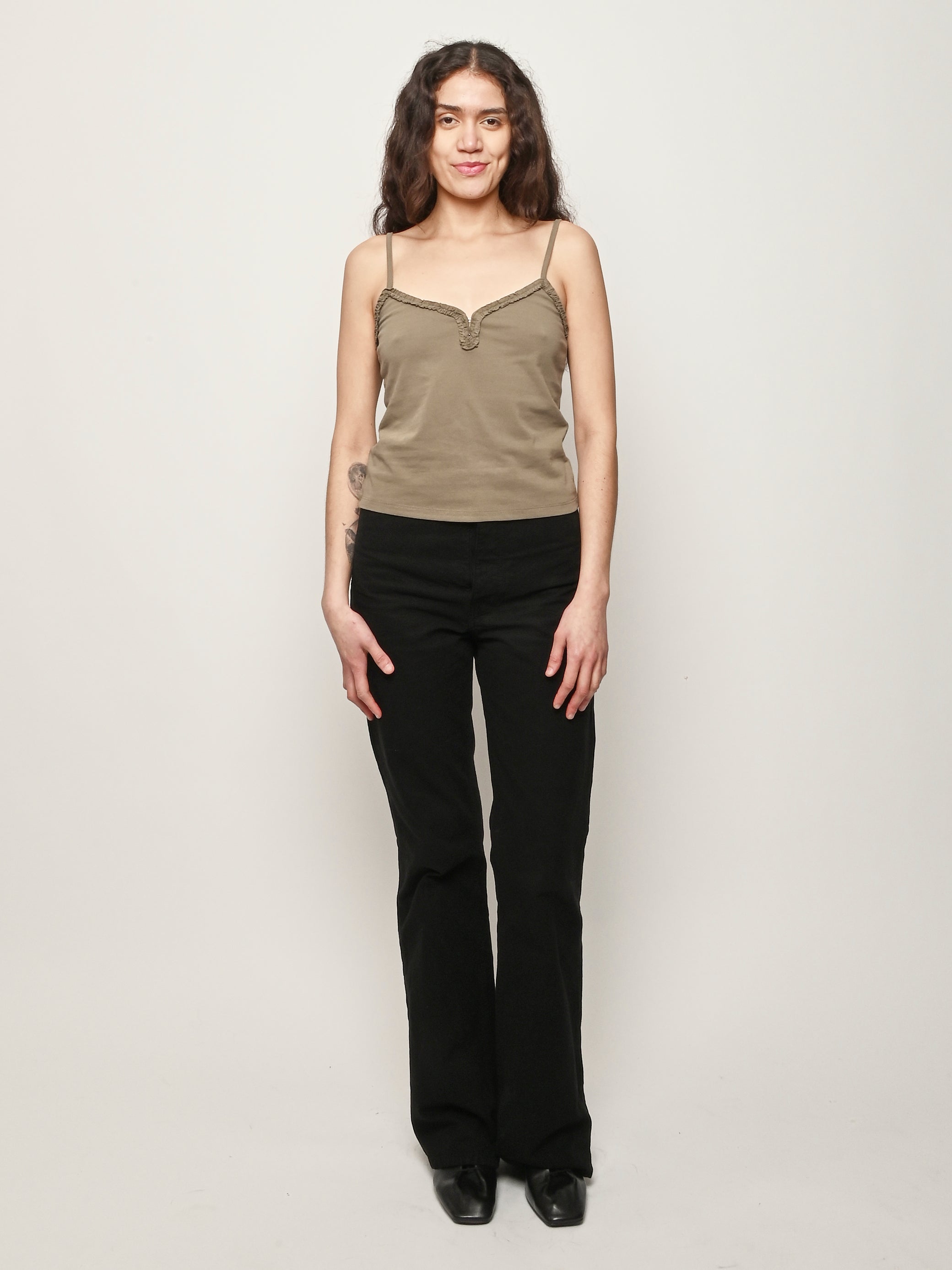 Deiji Studios - Khaki Clasp Singlet – Frances May