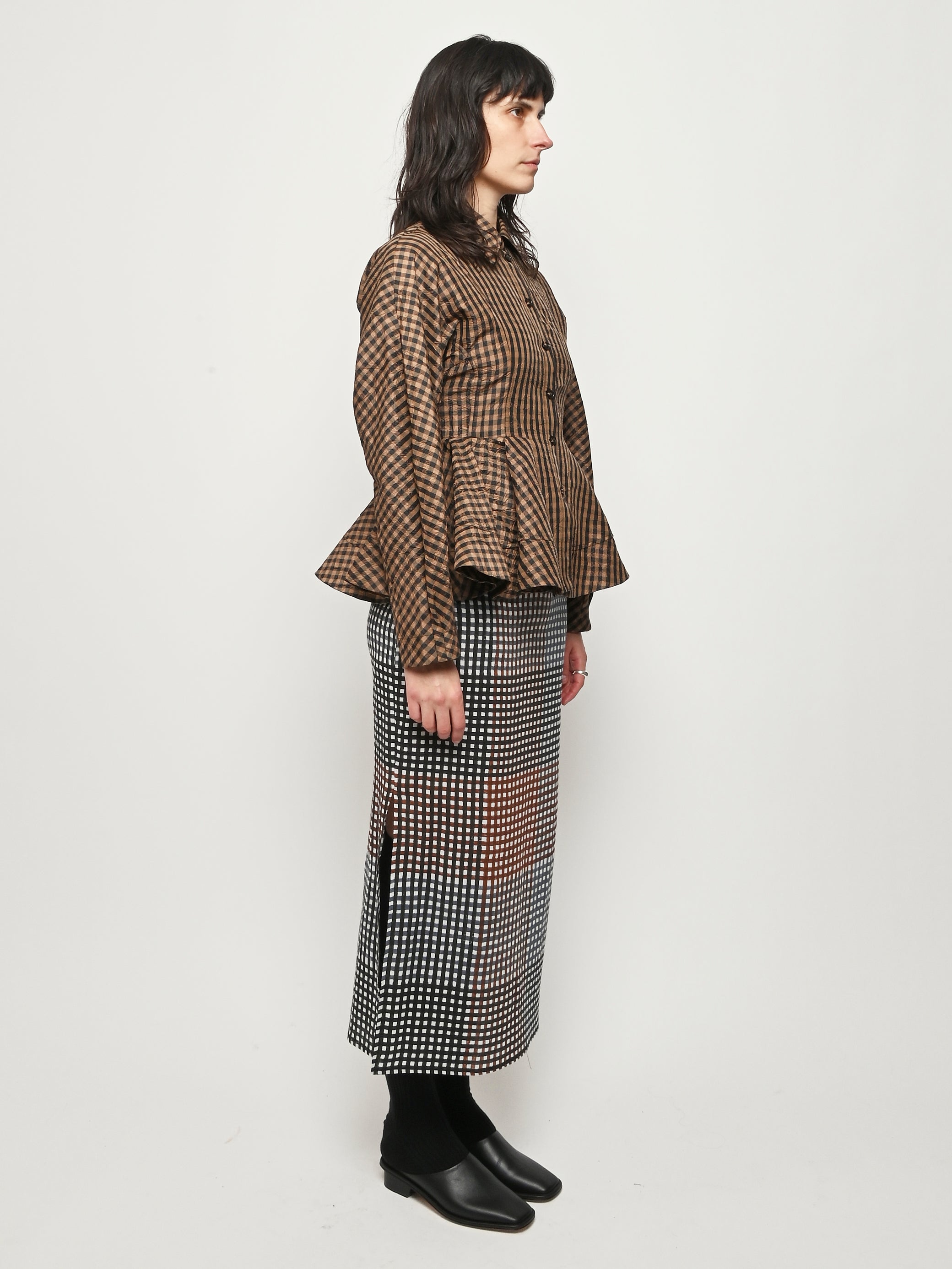 ganni-tobacco-brown-crinkled-