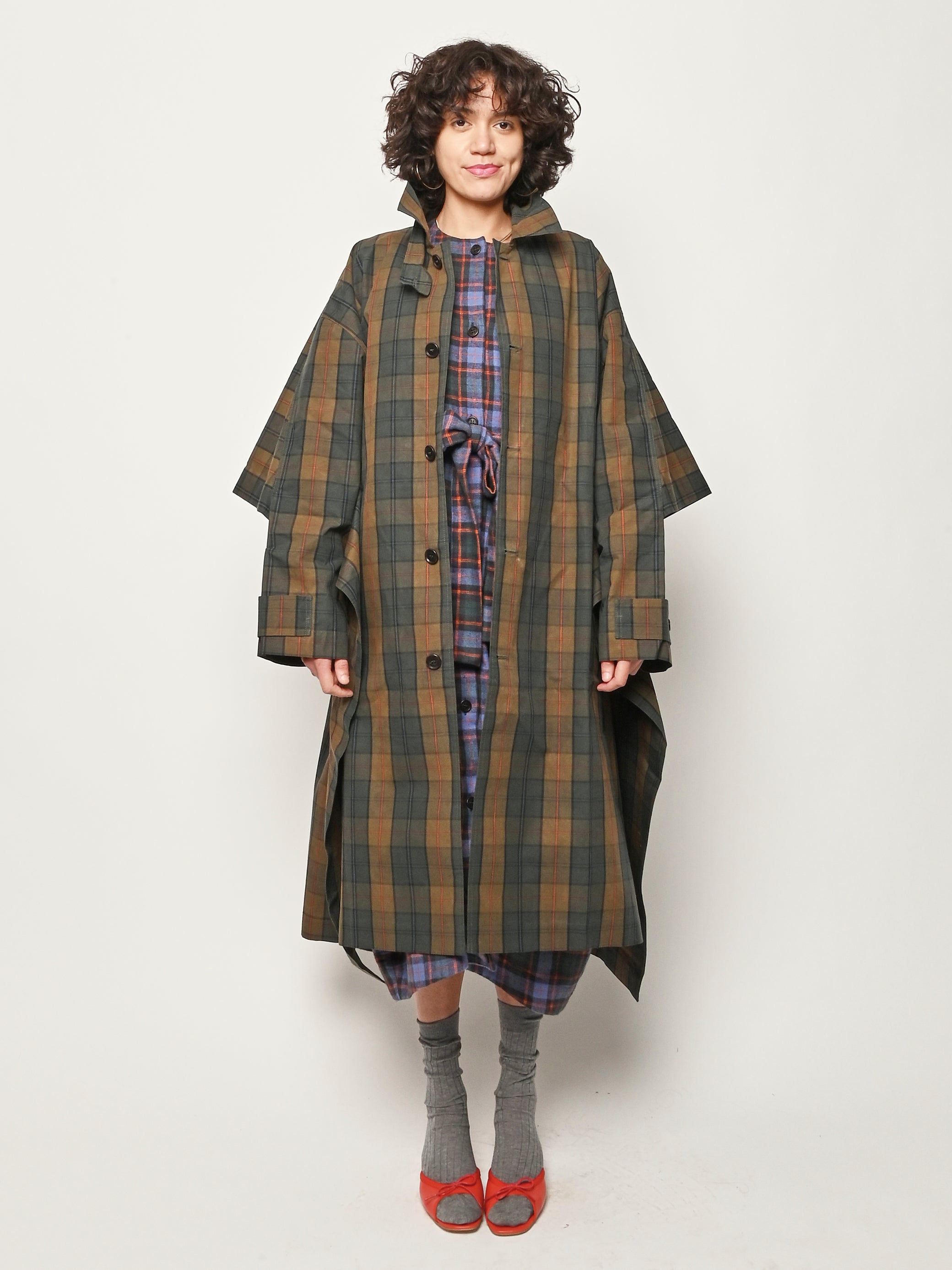 Henrik Vibskov - Tartan Uncut Coat – Frances May