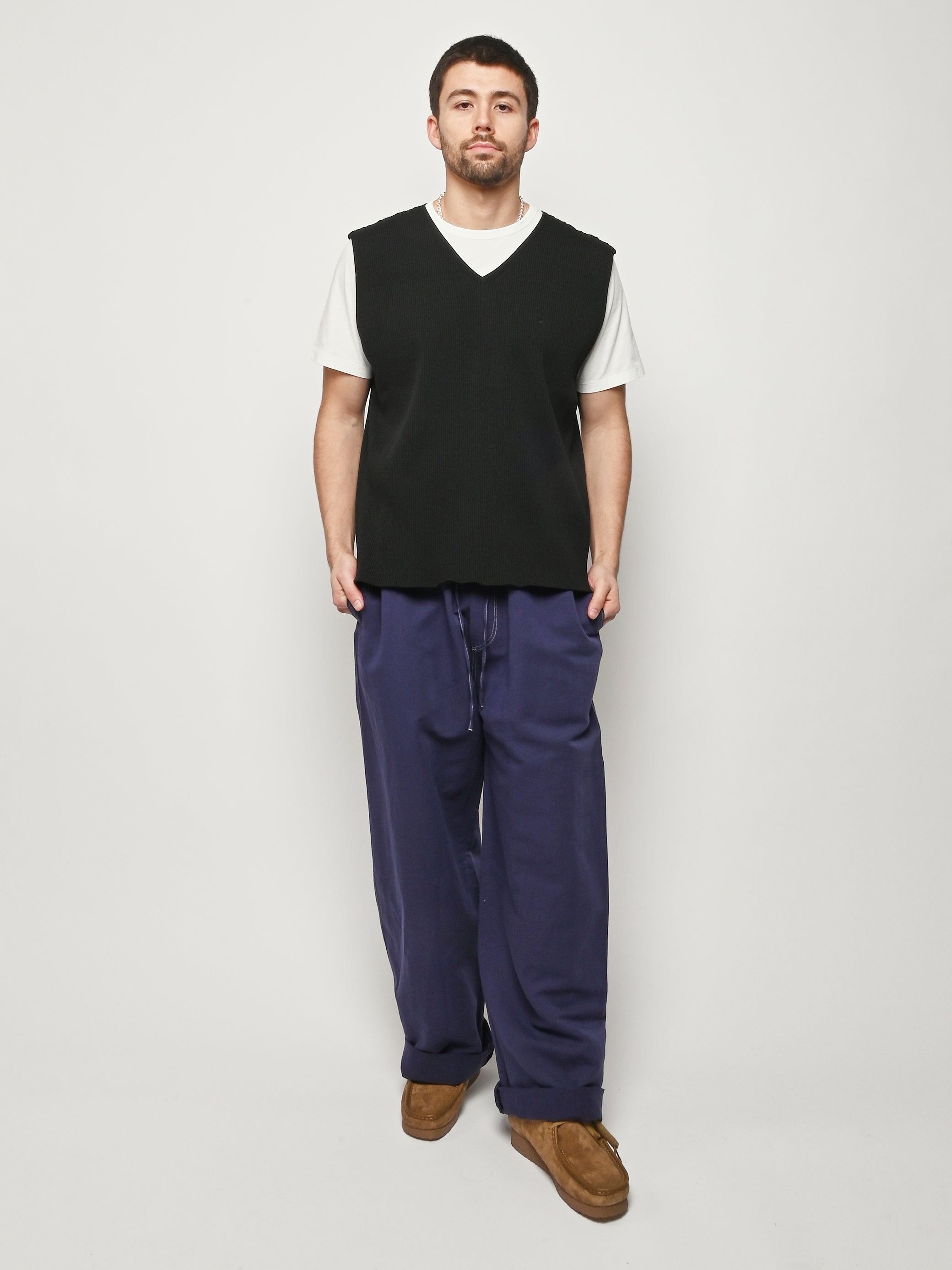Homme Plisse Issey Miyake - Basic Knit Sweater Vest – Frances May