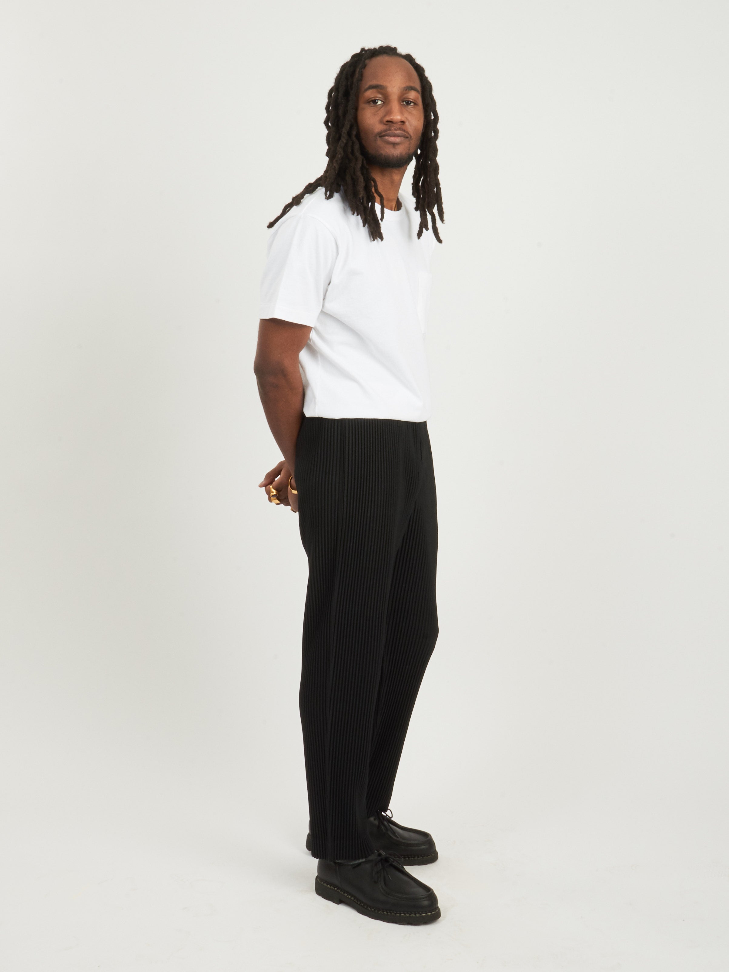 Homme Plisse Issey Miyake - Black Basics Pants – Frances May