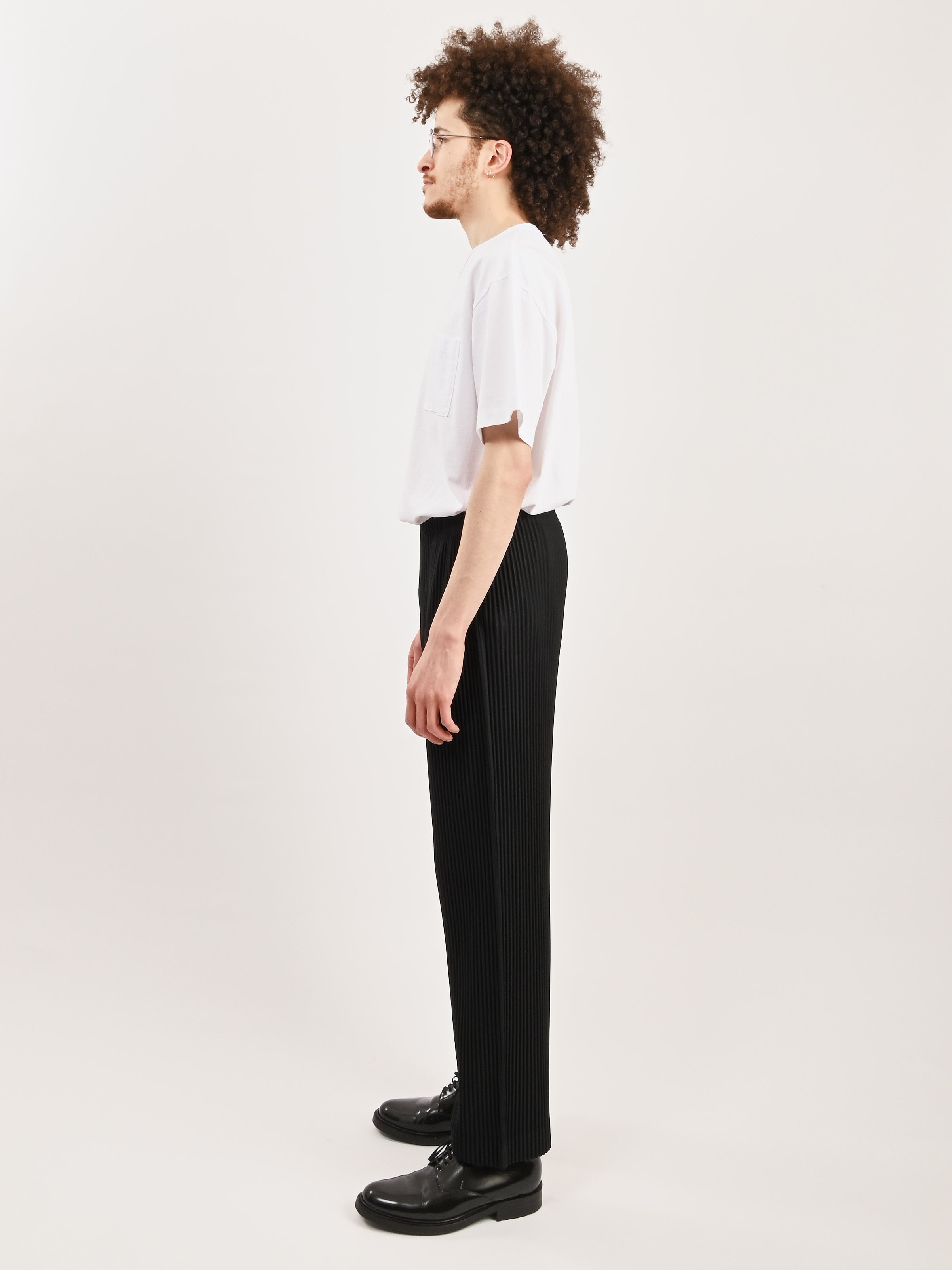 Homme Plisse Issey Miyake - Black Mc January Pants – Frances May