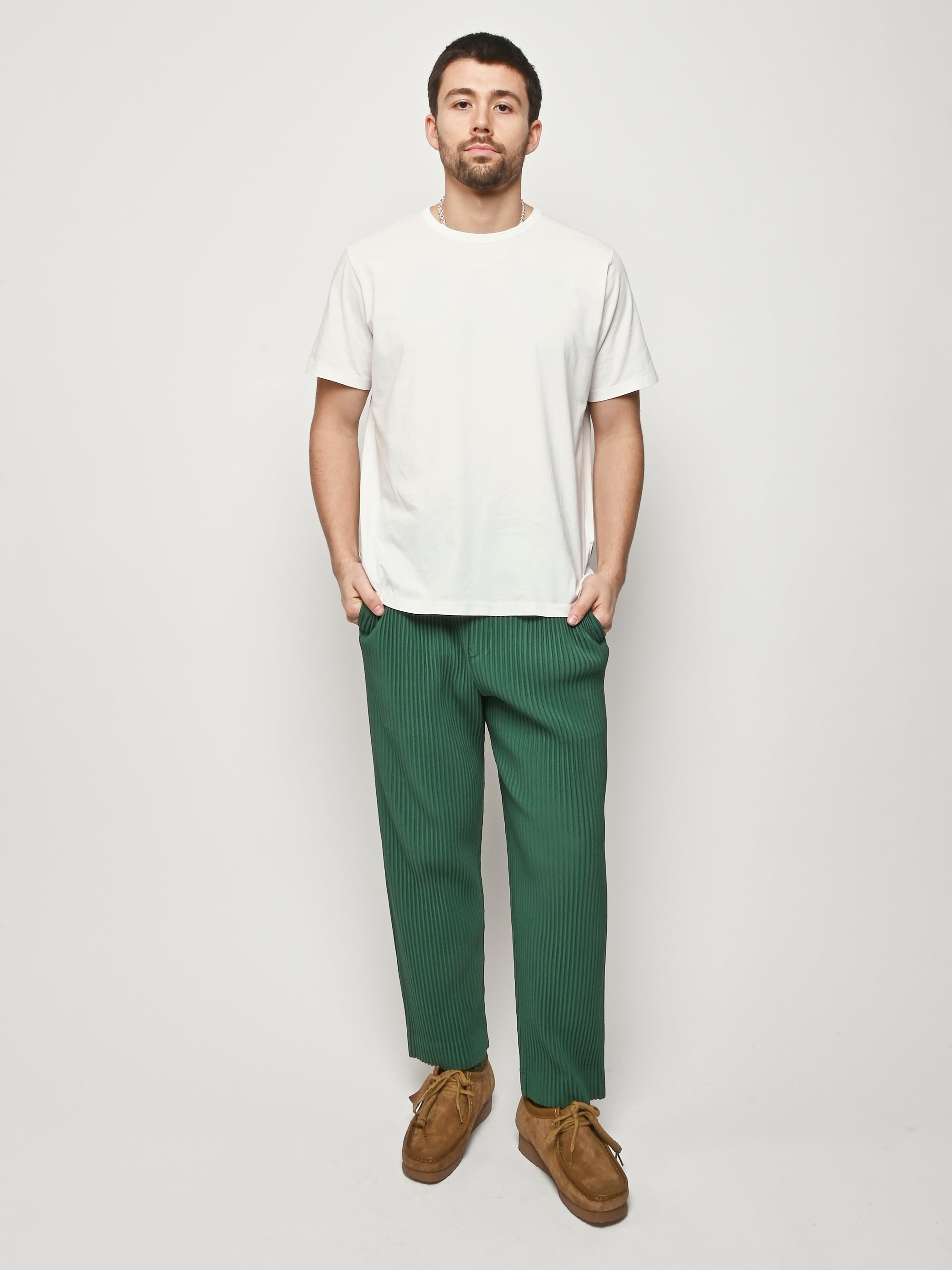 ISSEY MIYAKE サルエルパンツオリーブ色 ISSEY MIYAKE サルエルパンツ