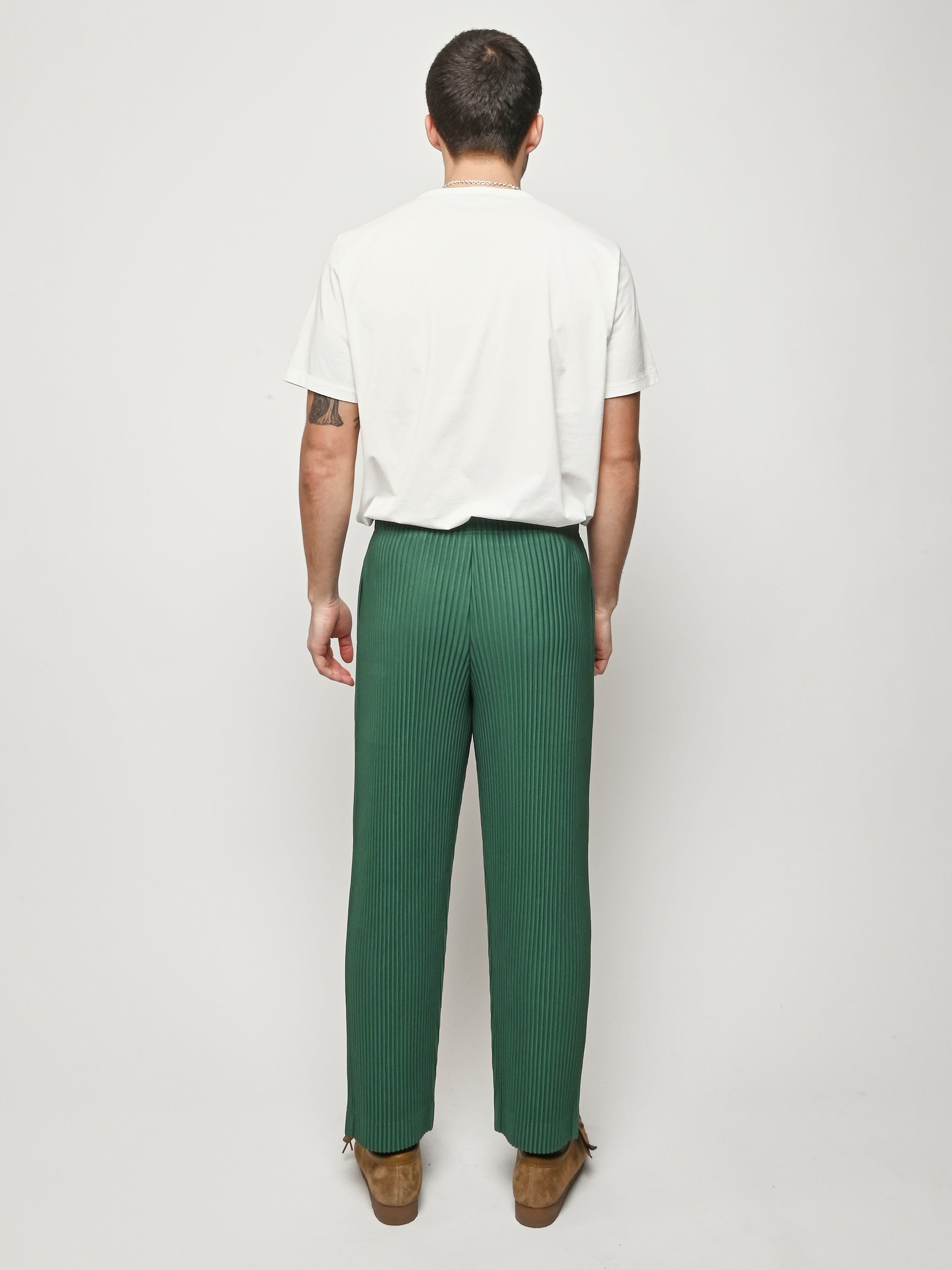 Homme Plisse Issey Miyake - Celadon Green November Pants – Frances May