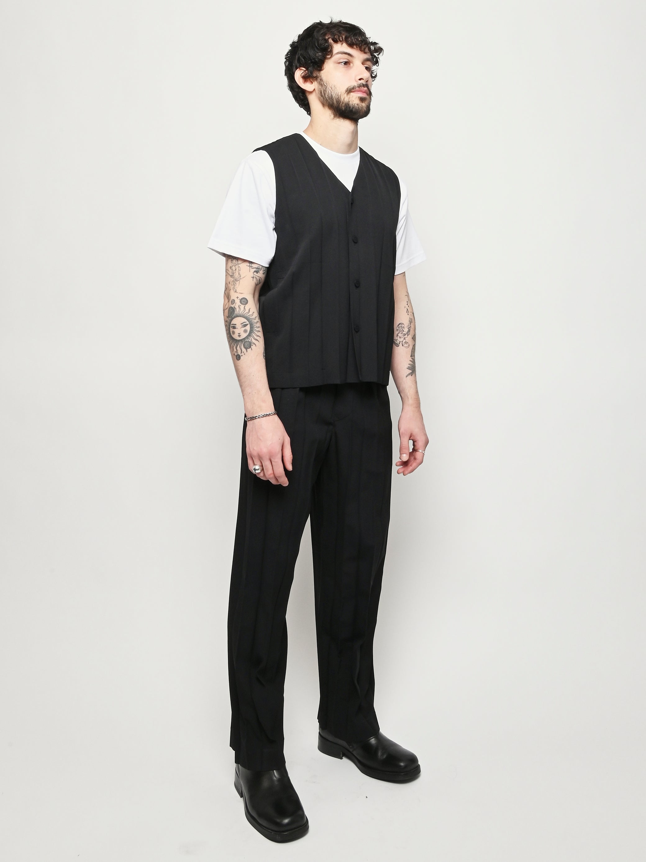 Homme Plisse Issey Miyake - Edge Ensemble Vest – Frances May